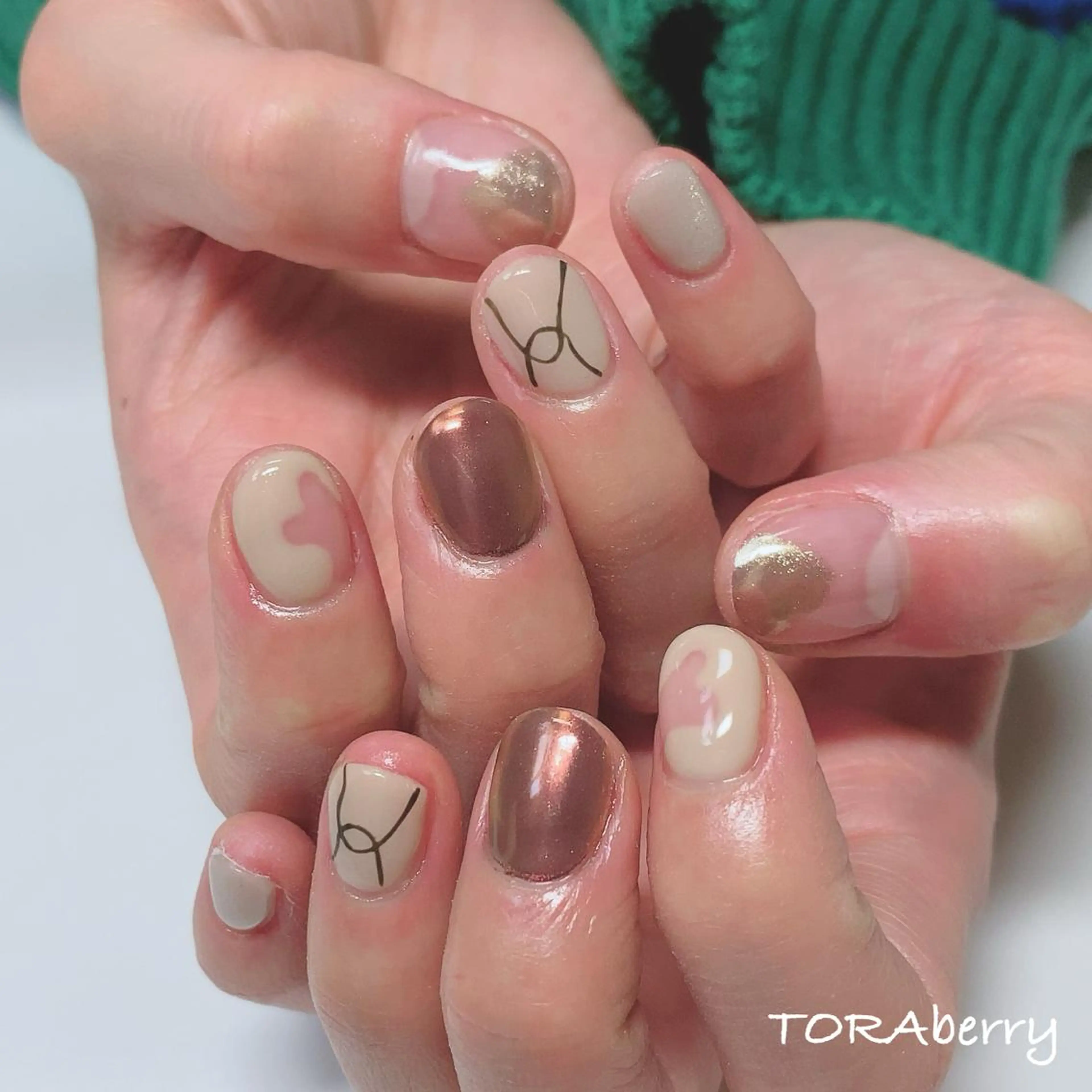 ネイル ハンドネイル ネイリスト なつみのネイルデザイン