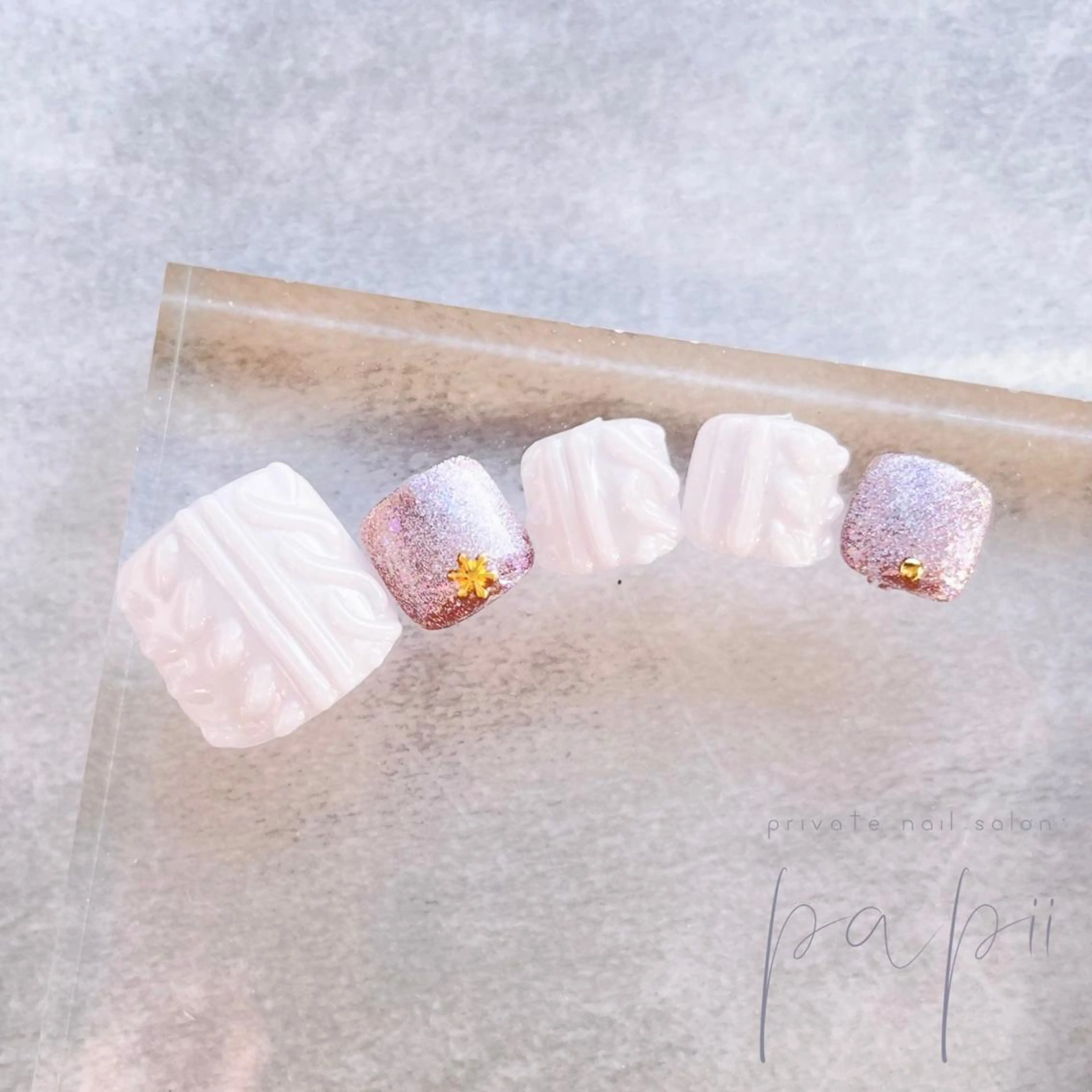 ネイル フットネイル private nail salon papii所属・papii☆ kurodaのネイルデザイン