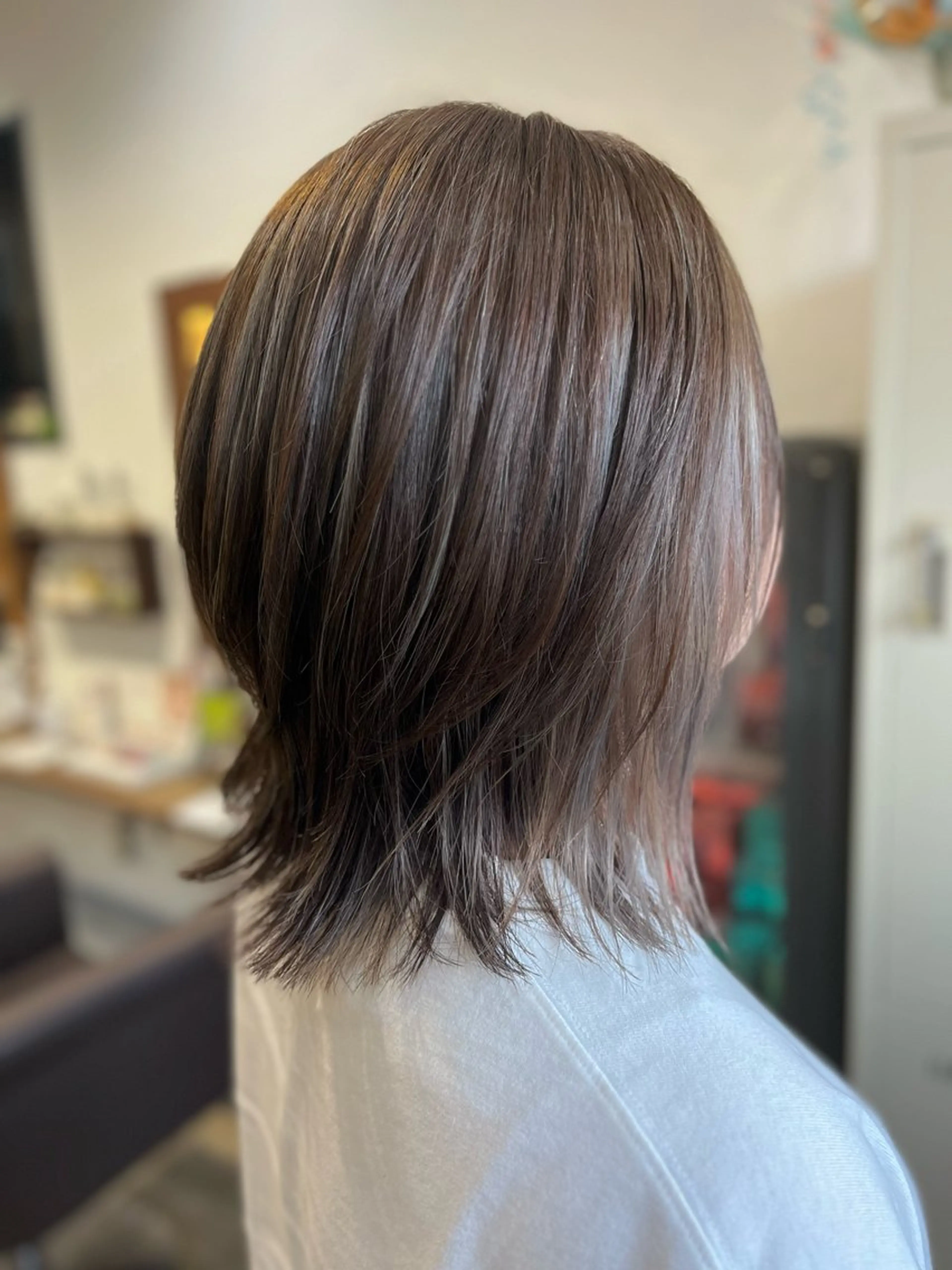 ミディアム olino【西田辺】 KAORIのヘアスタイル