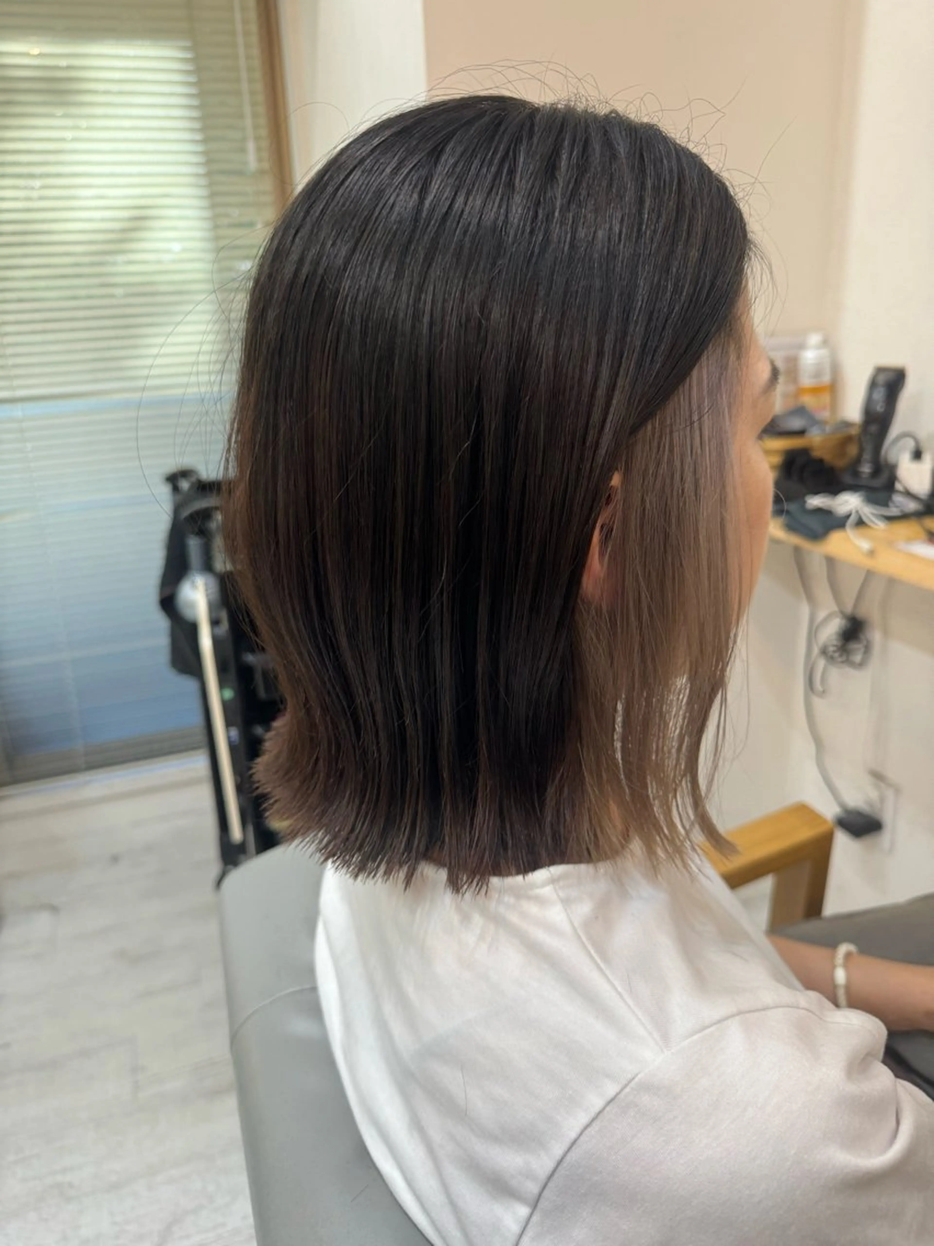 ワンポイントおしゃれに✨カット+カラー(グラデーションorインナー)の写真