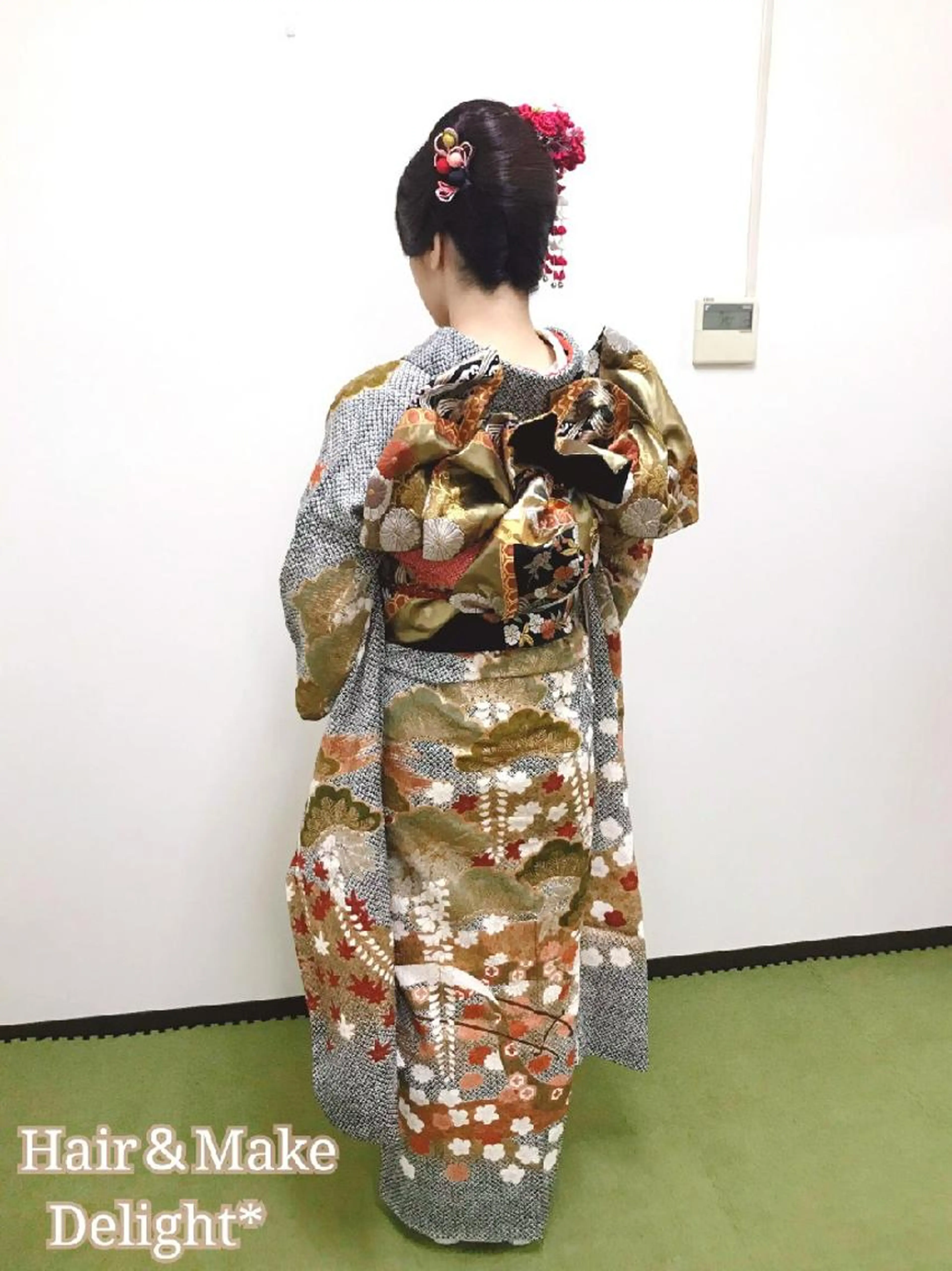 振袖 着付け+へアセットの写真