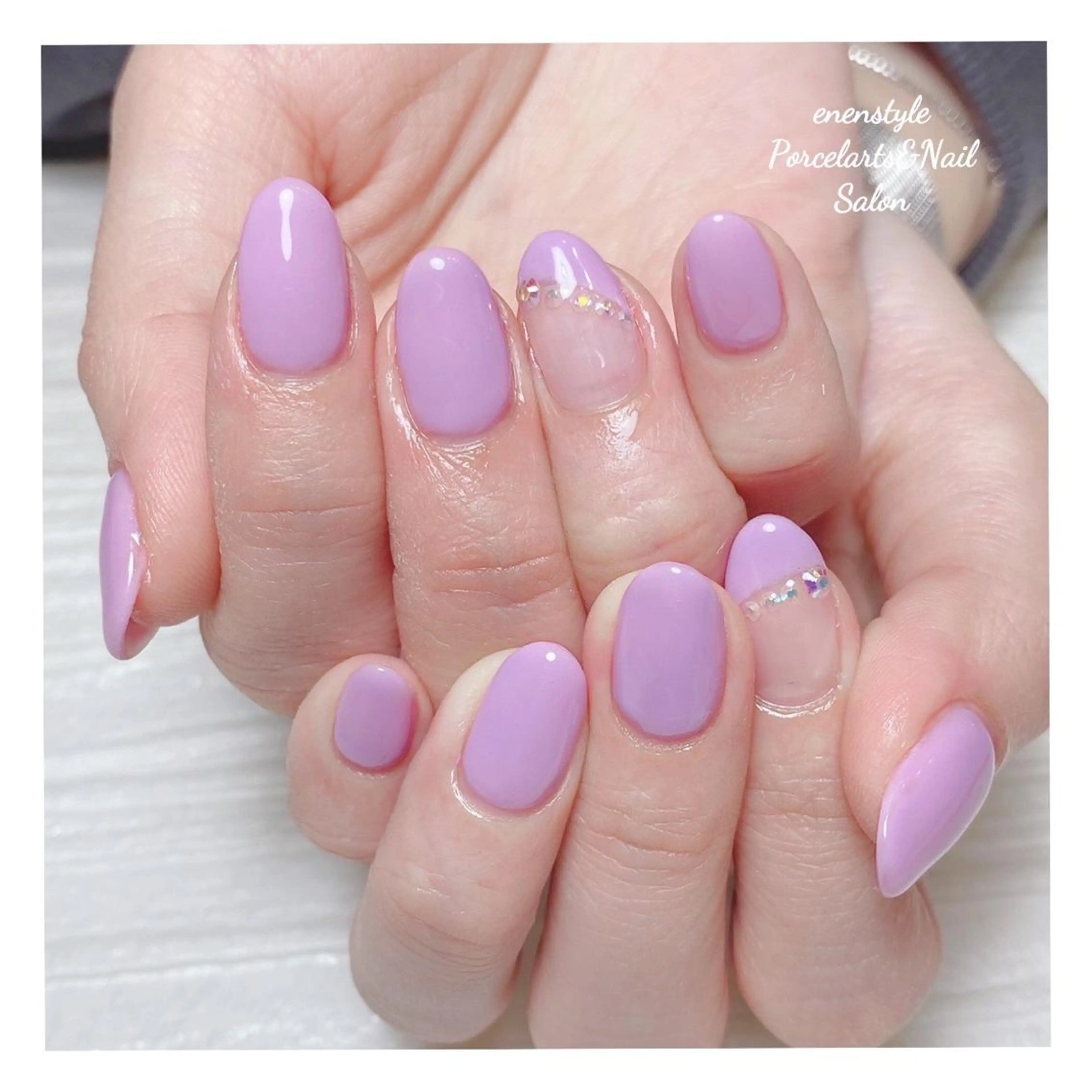 ミディアム ネイル 👑enen style👑のネイルデザイン