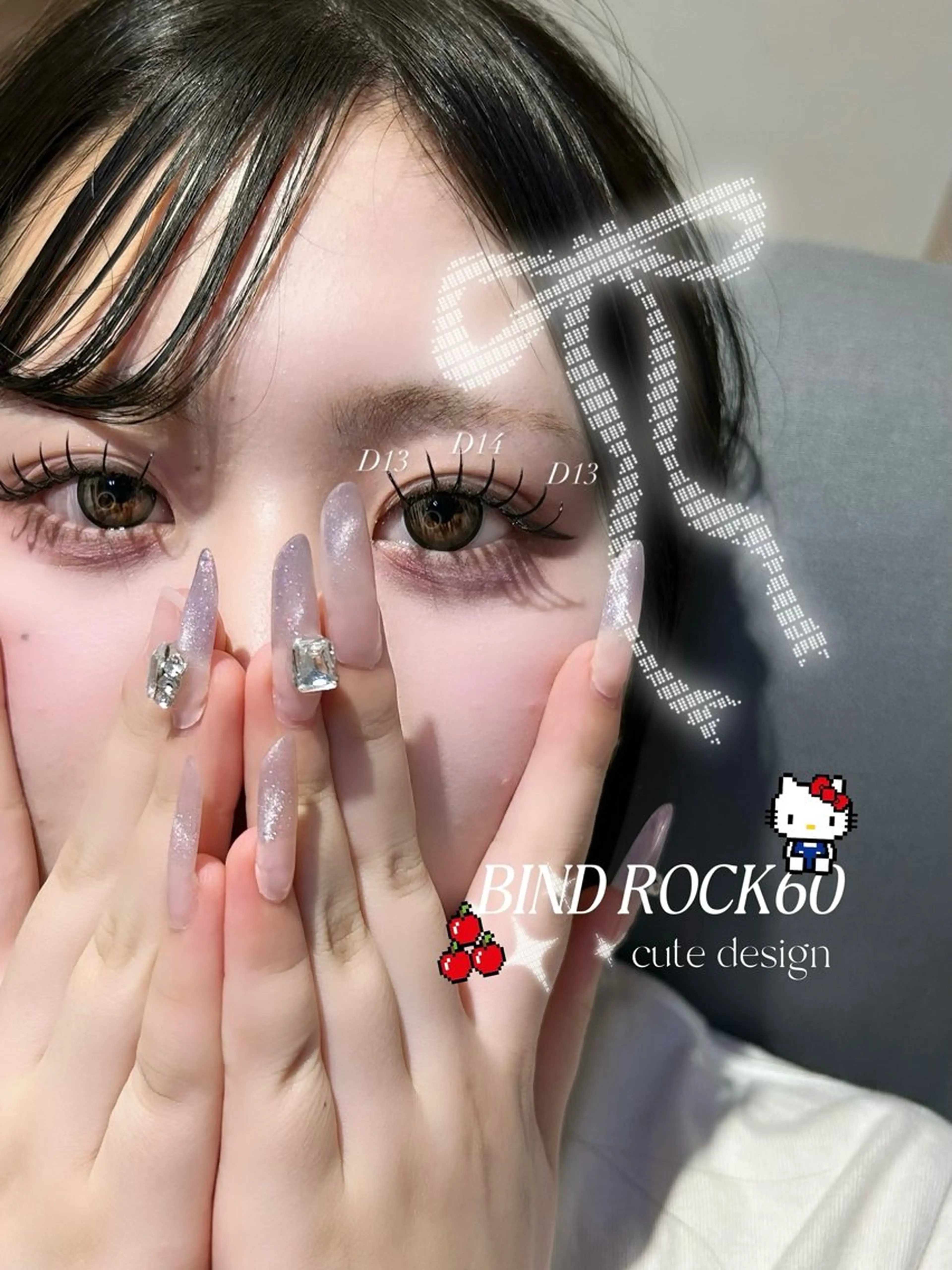 マツエク・マツパ バインドロック Crebia🍒 mizukiのマツエク・マツパデザイン
