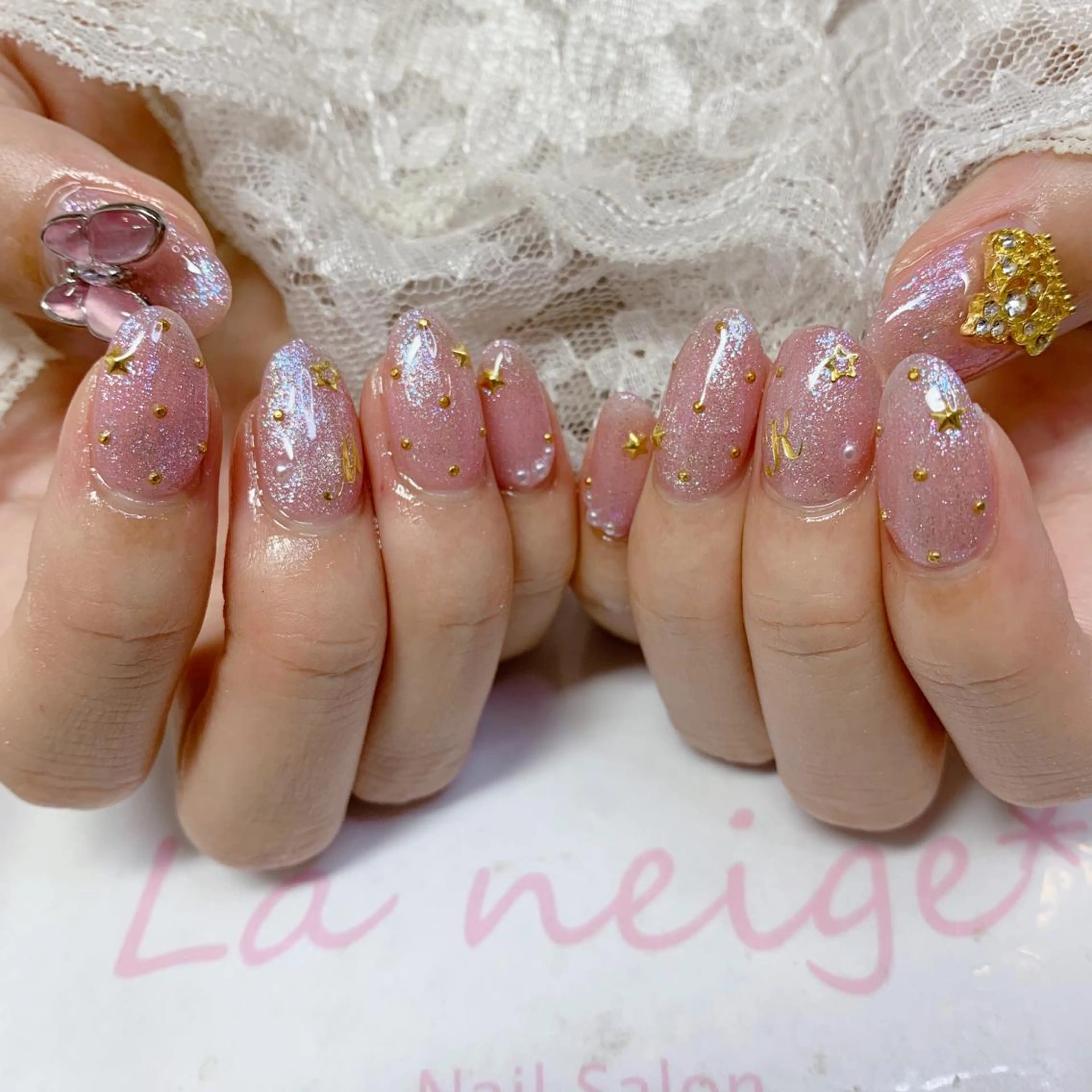 ネイル ハンドネイル La neige* yuki 🐩🌙のネイルデザイン