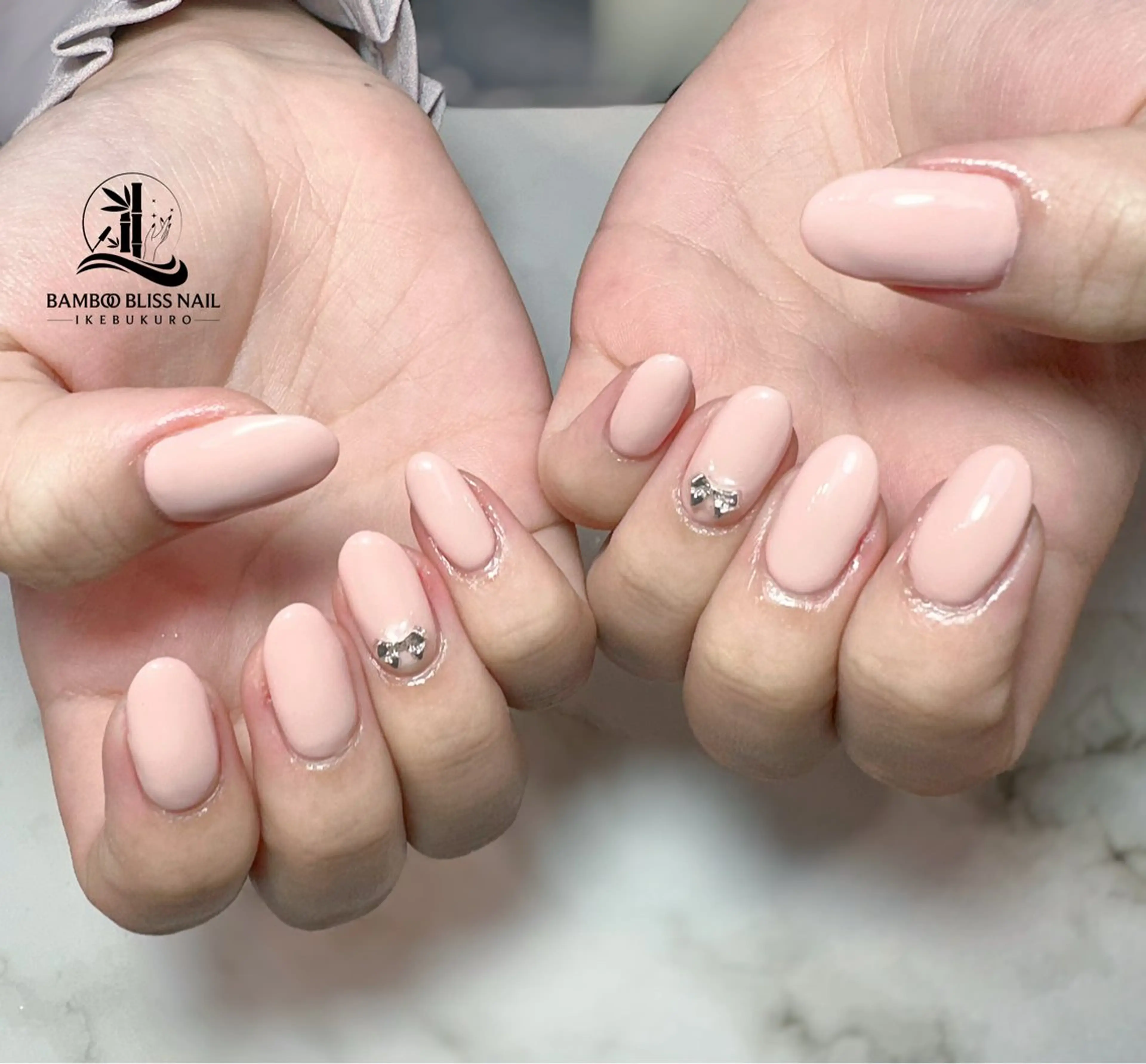 ネイル ワンカラーネイル BAMBOO BLISS 西店のネイルデザイン