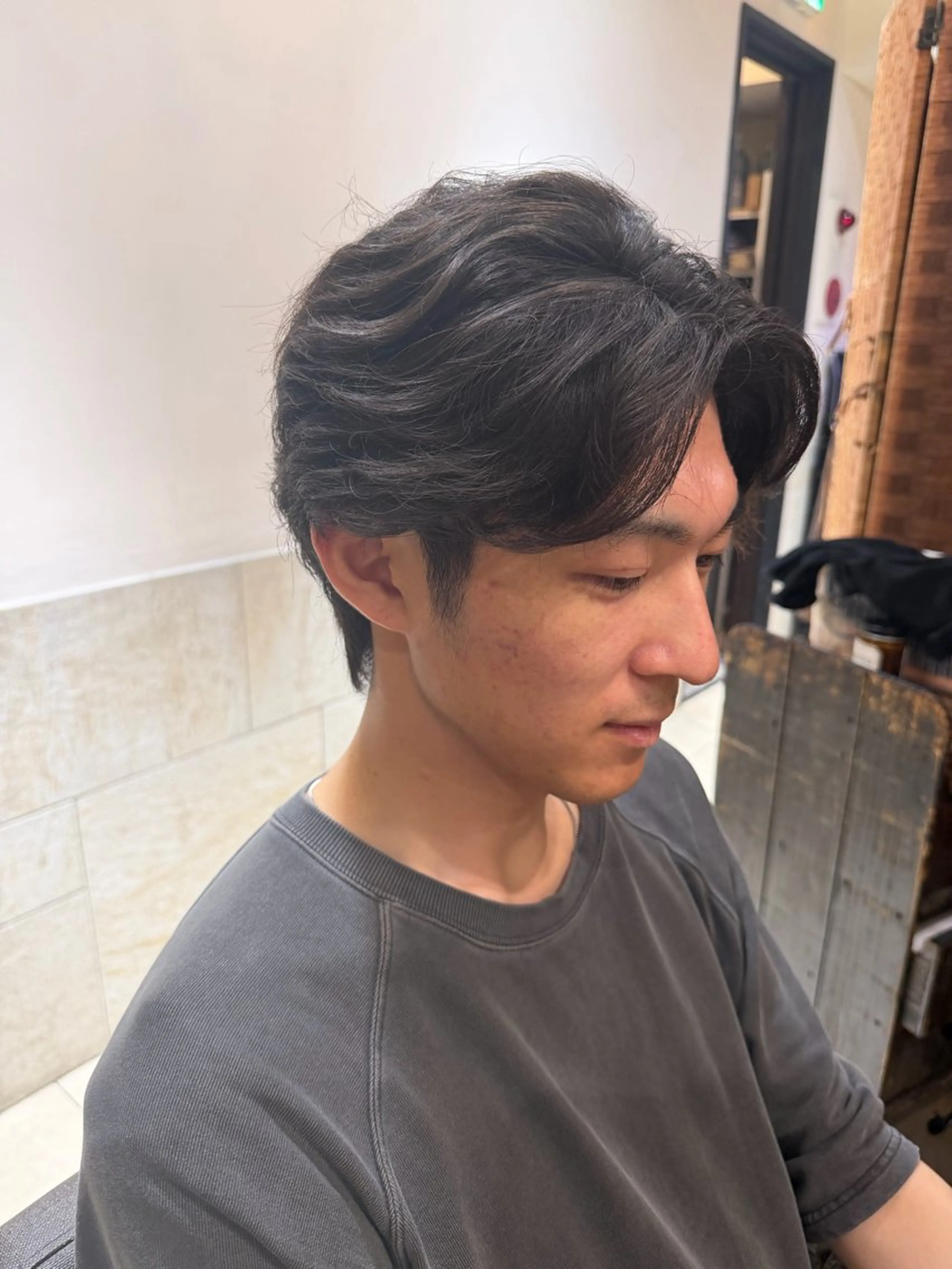 パーマ メンズ メンズパーマ 髙橋遥 /メンズカットのヘアスタイル