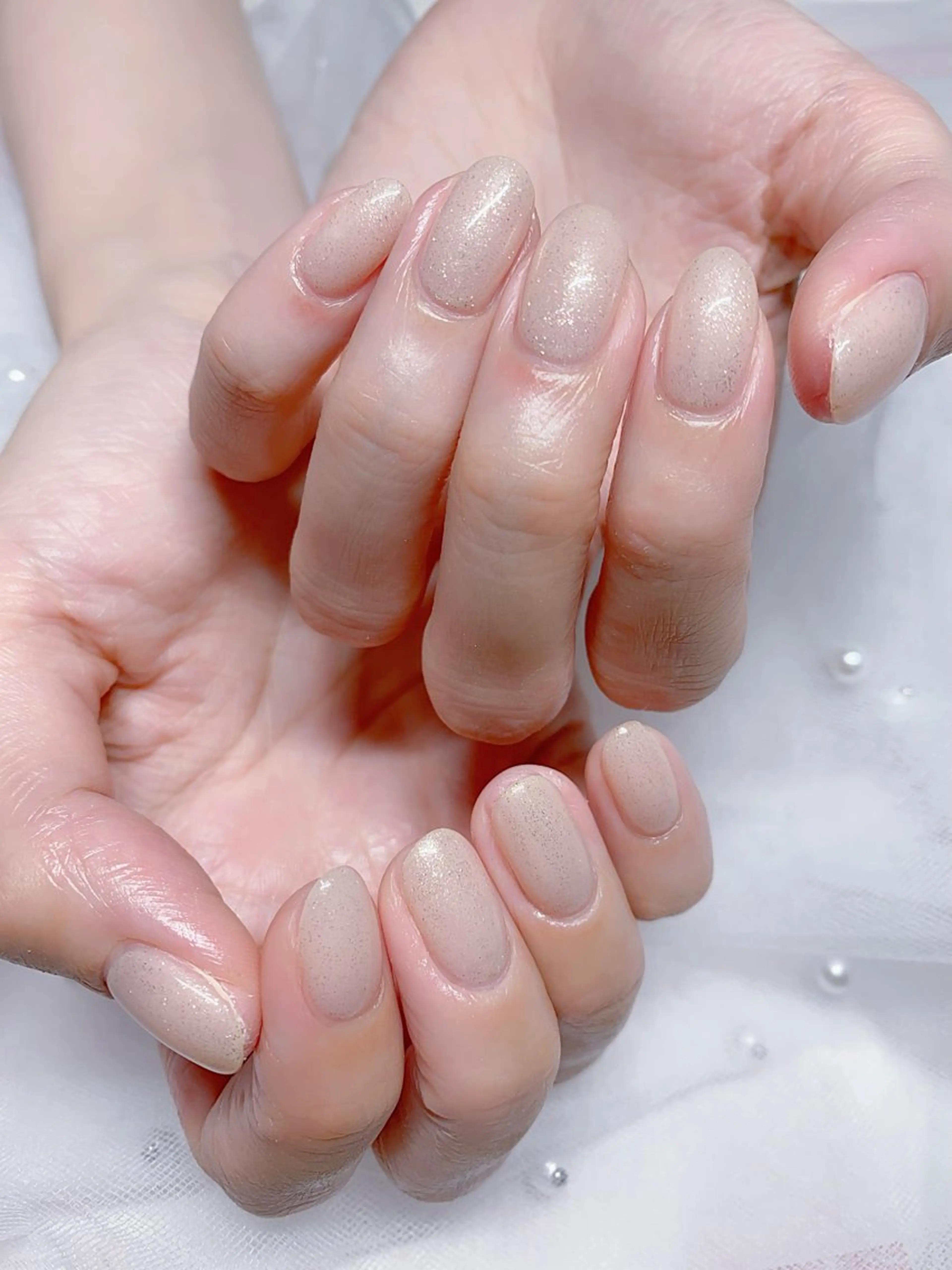 ネイル ラメ(グリッター) ハンドネイル Jasmine nailsalon所属・ジャスミン ネイルサロンのネイルデザイン