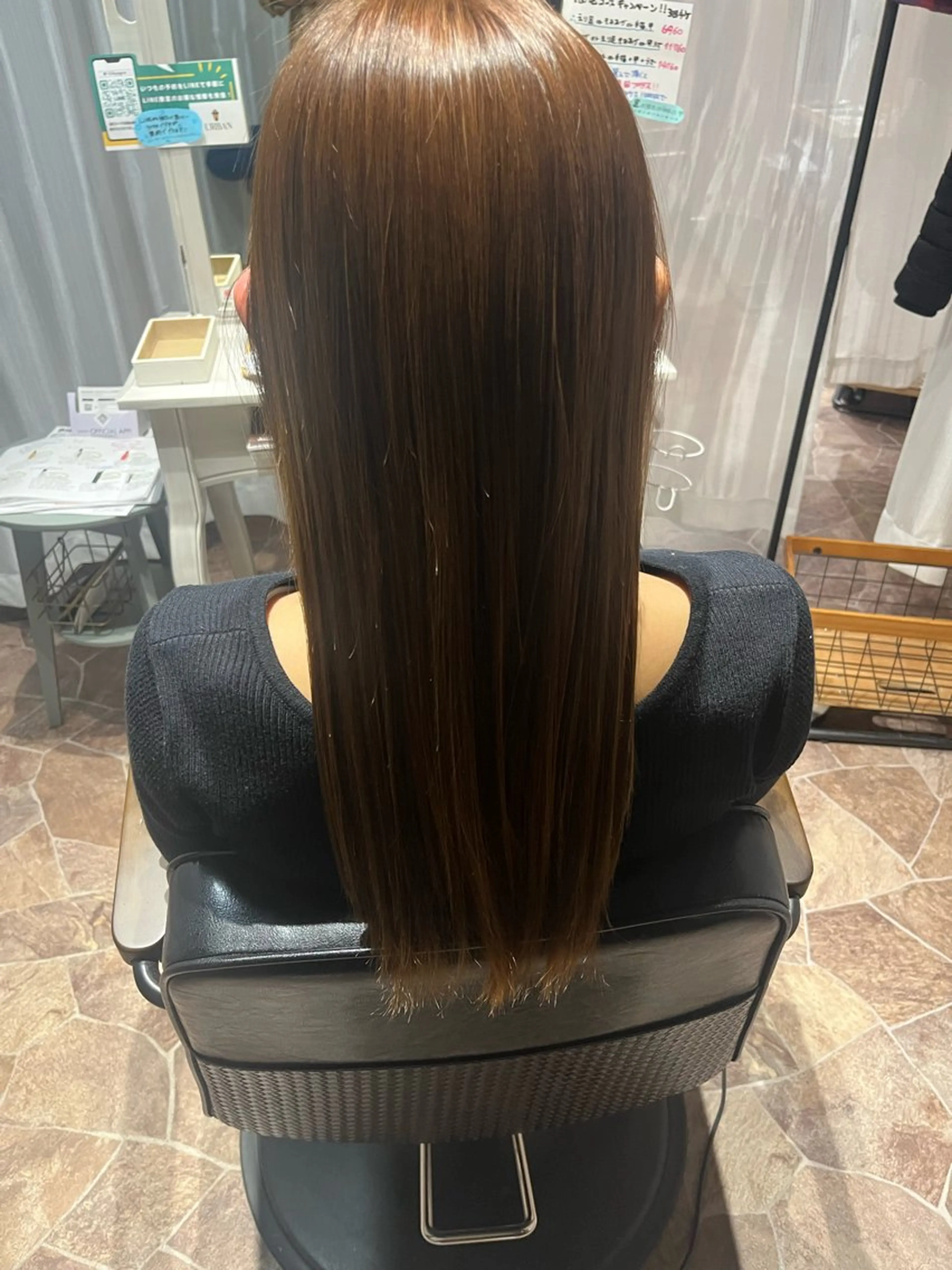 ロング カラー 松田 悠磨のヘアスタイル