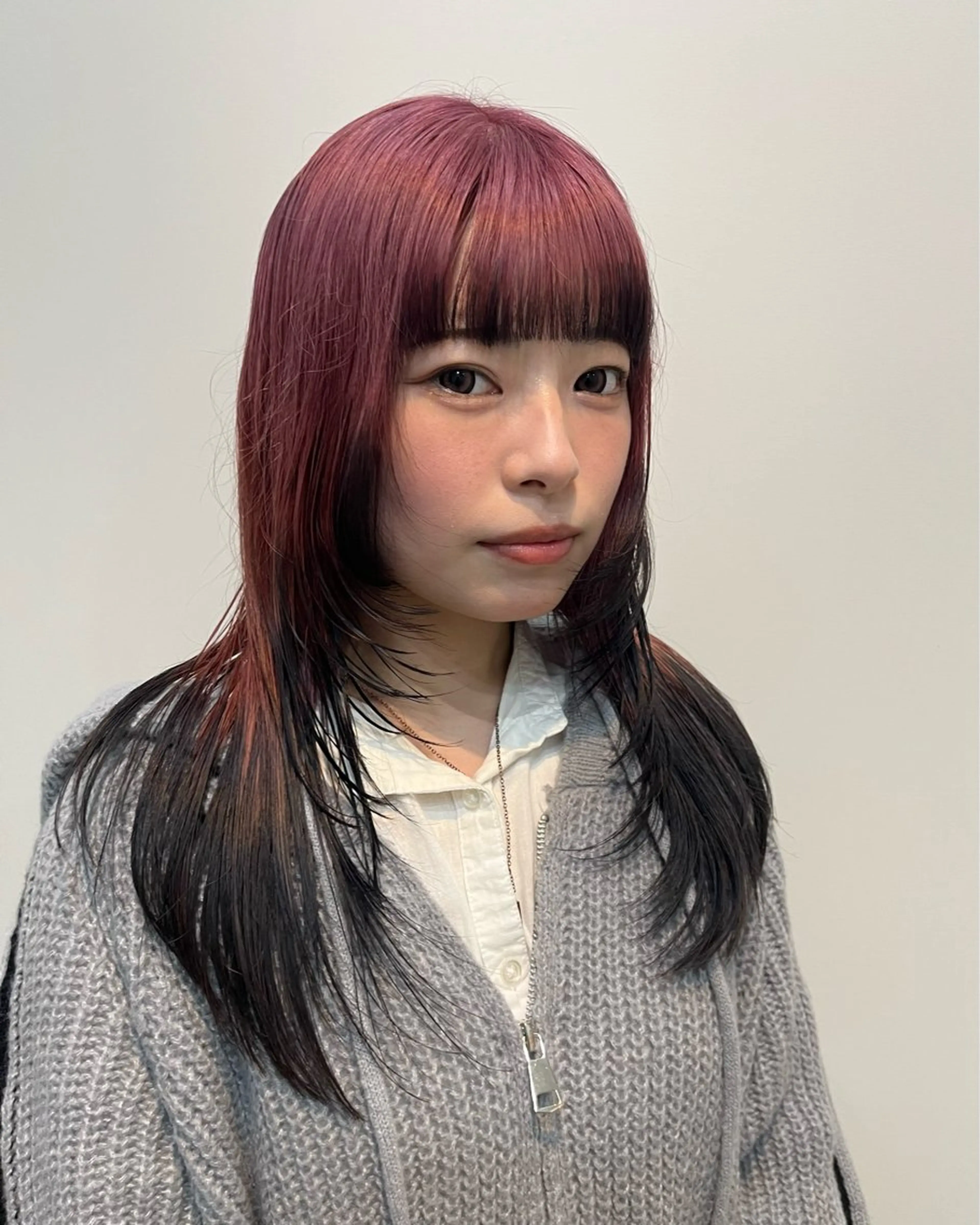 ロング カラー レイヤーカット カット ヘアカラー トリートメント china/ボブ /似合わせカラーのヘアスタイル