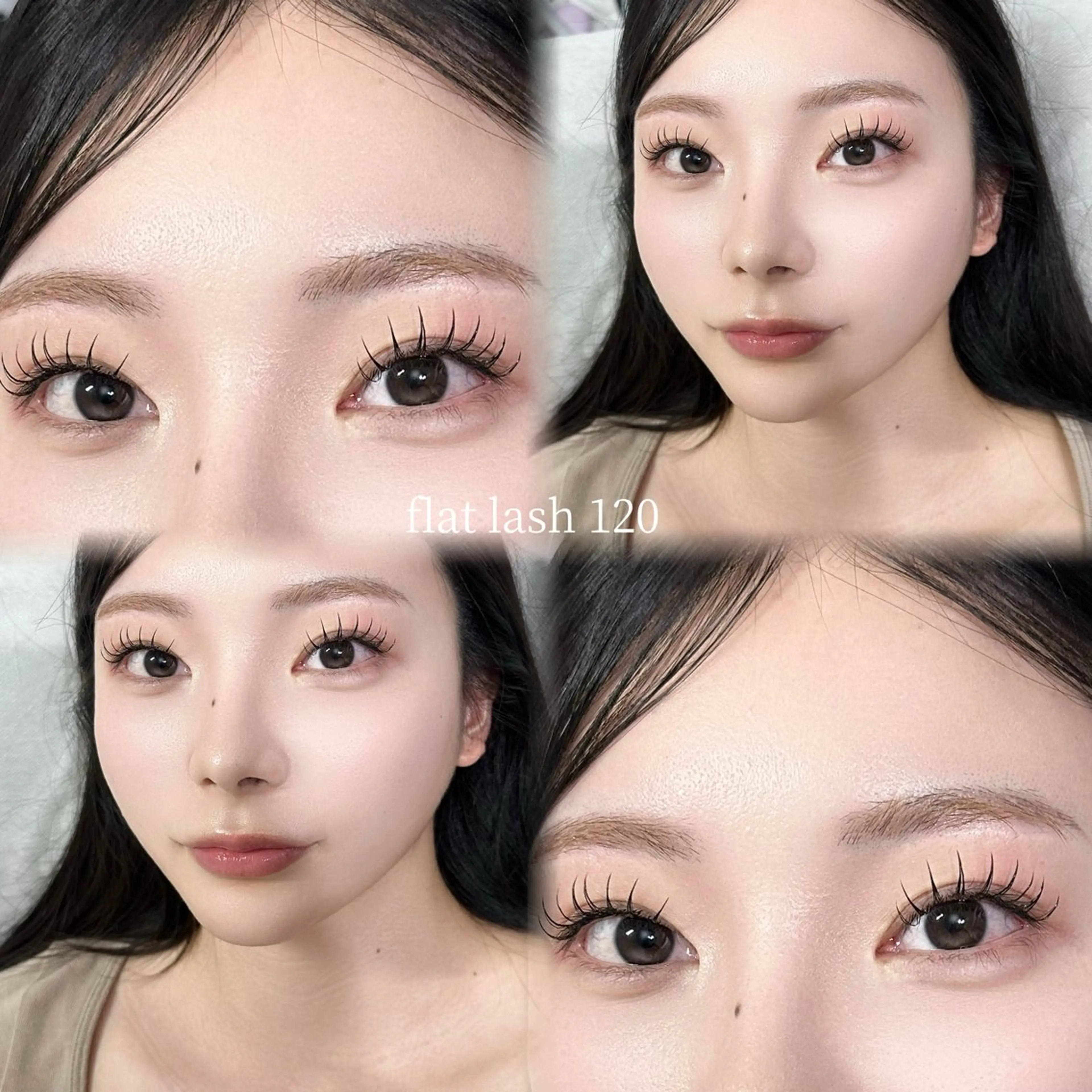 マツエク・マツパ フラットラッシュ マツエク eye list ❤︎AOIのマツエク・マツパデザイン