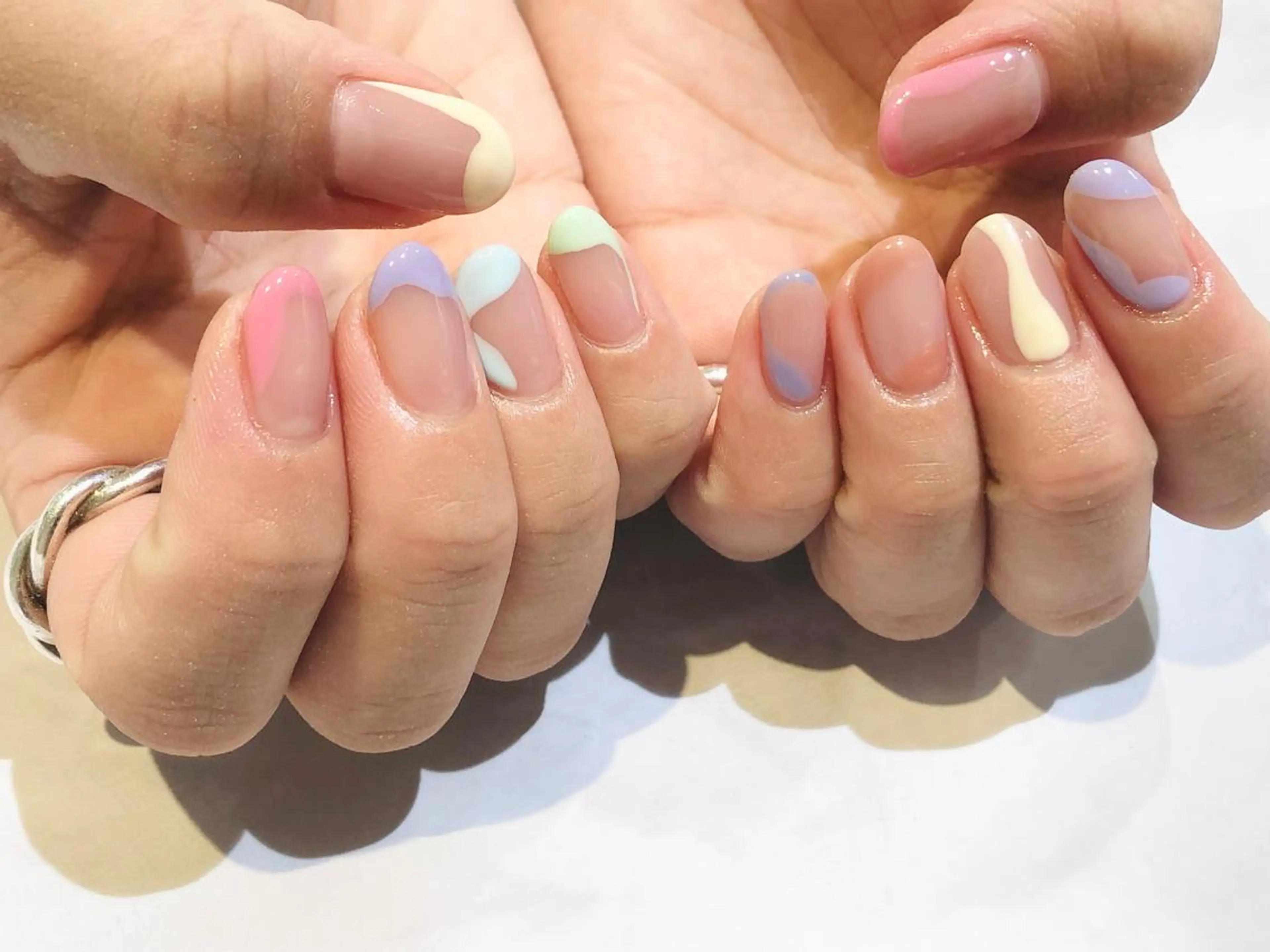 ネイル 舞田 苑香のネイルデザイン