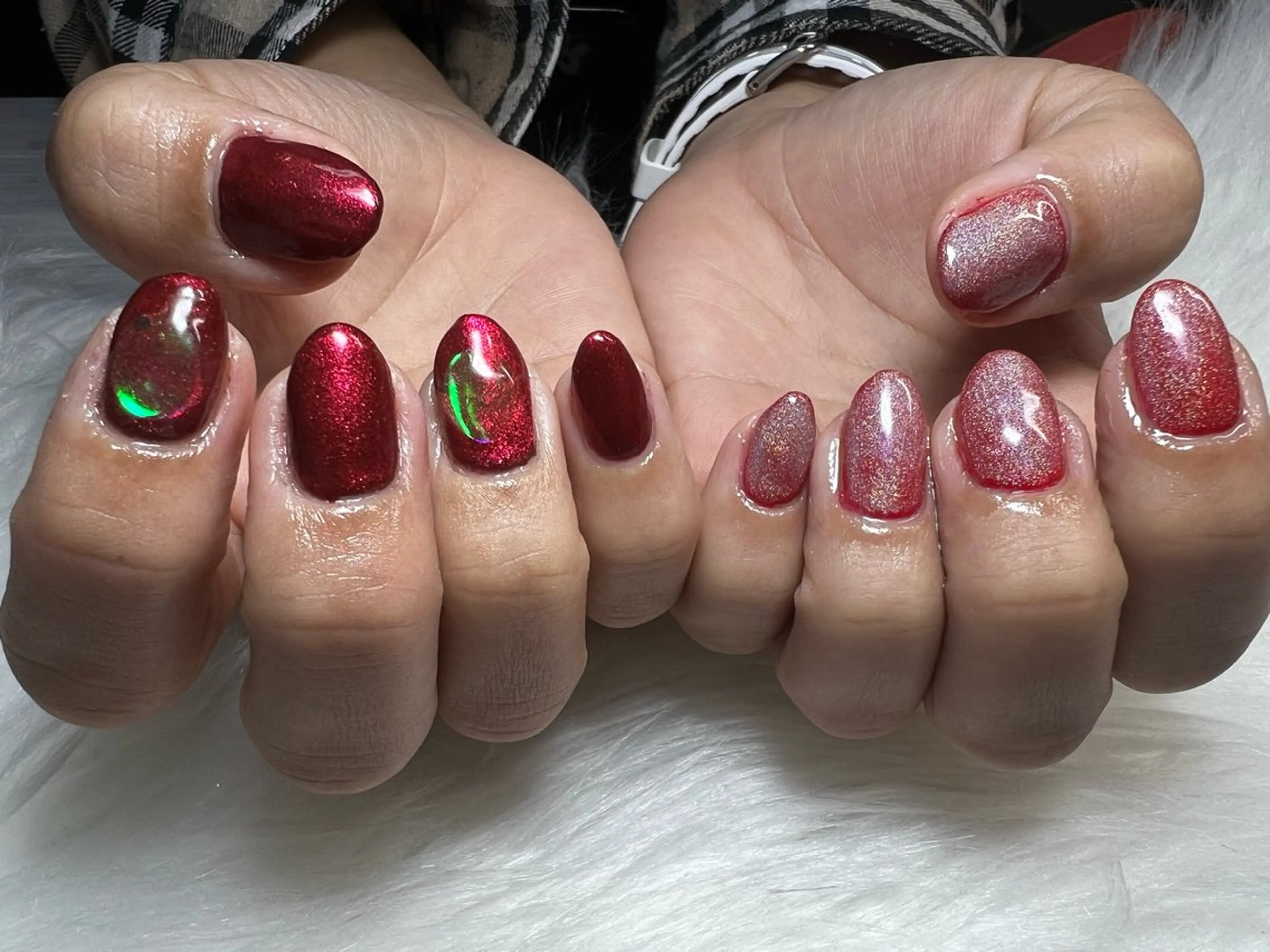 ネイル 氷ネイル・うるうるネイル Ruana Nailのネイルデザイン