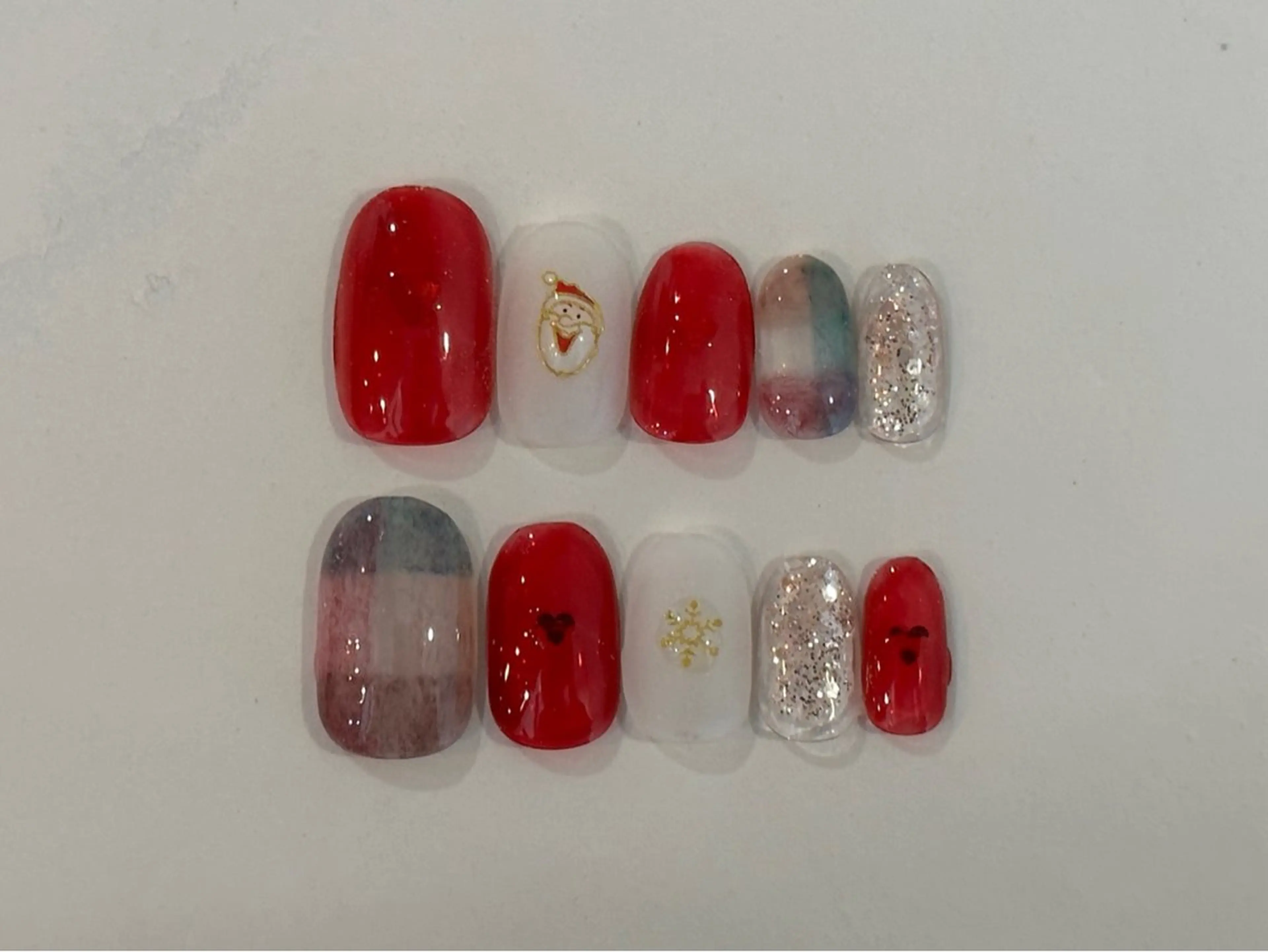 ネイル 冬ネイル クリスマス ハンドネイル Nail Katoのネイルデザイン