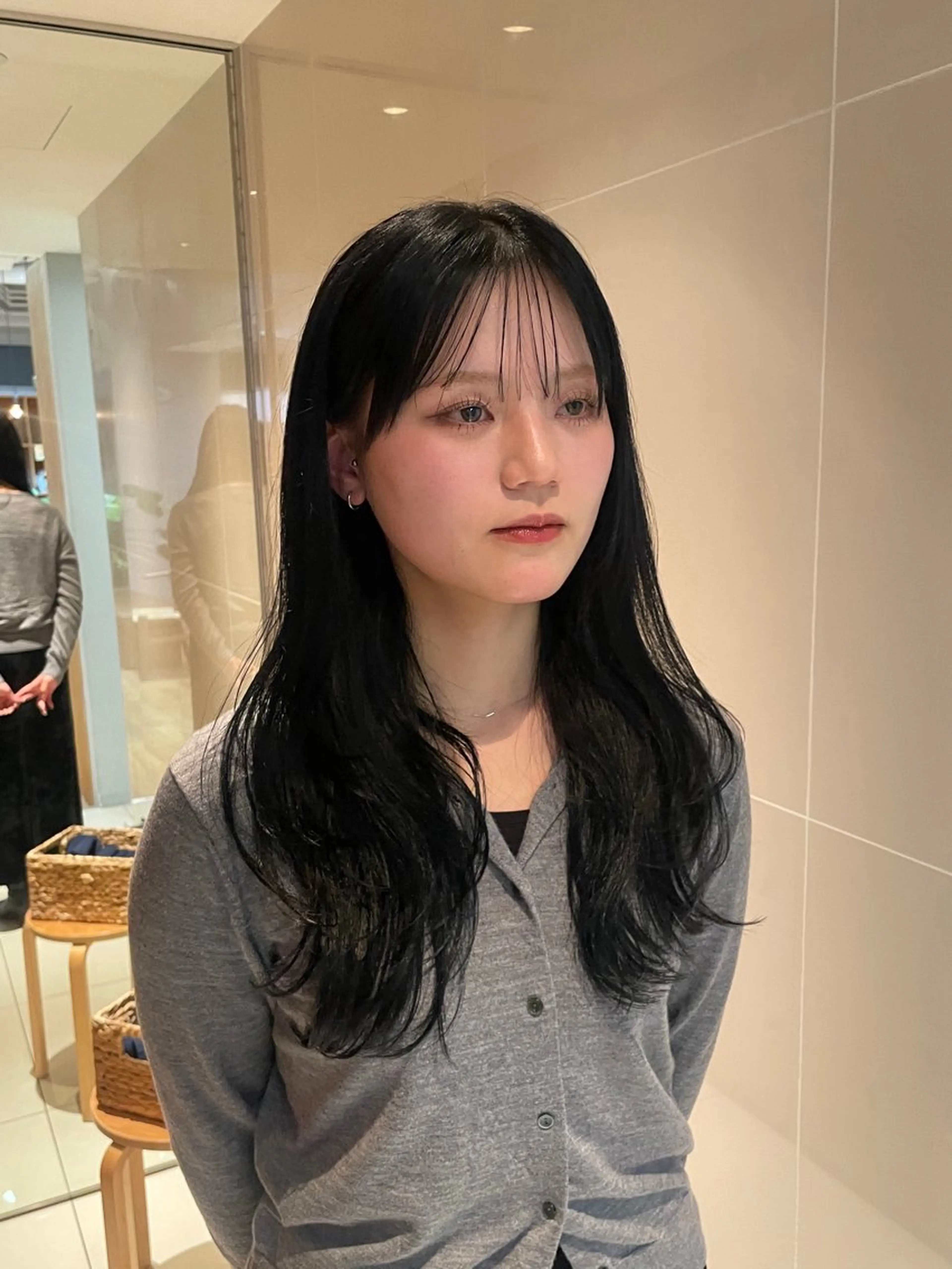 ロング くびれヘア レイヤーカット カット トリートメント 縮毛矯正/レイヤー 🌙児玉光瑠のヘアスタイル