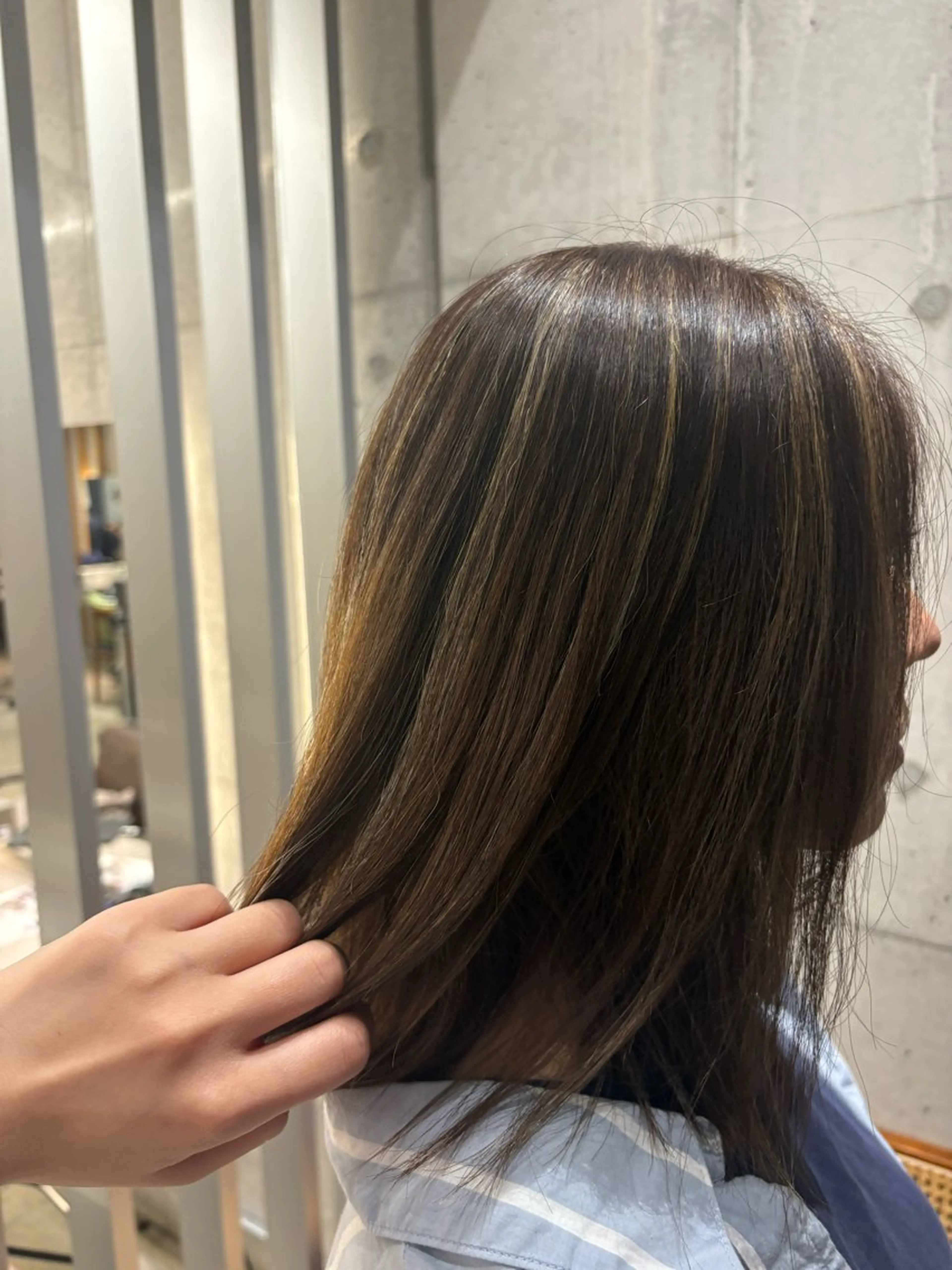 カラー ハイライトカラー Watanabe Maiのヘアスタイル