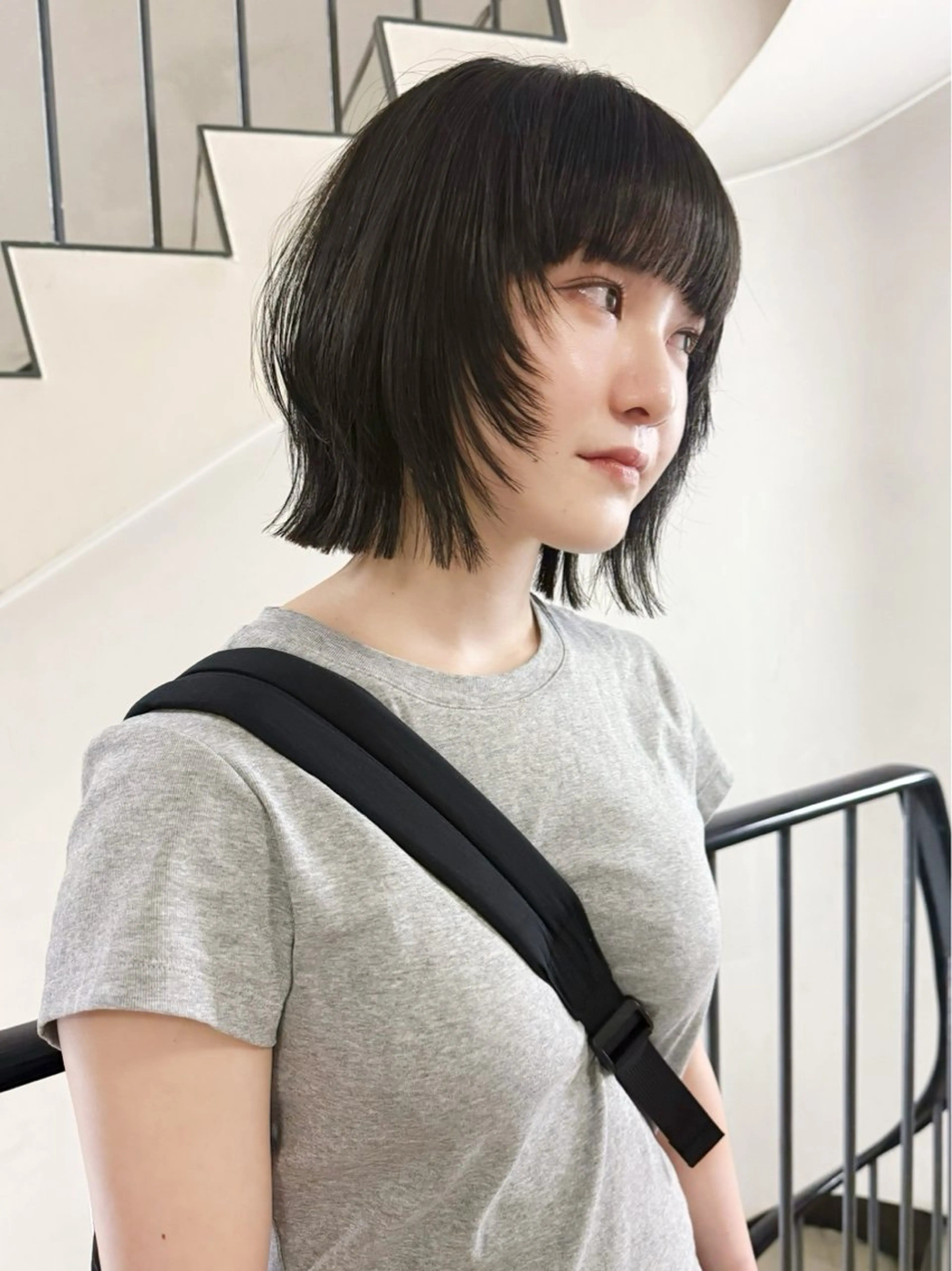 カット+髪質改善ケアカラー+選べるTR※補足説明をご確認の上、ご予約ください。の写真