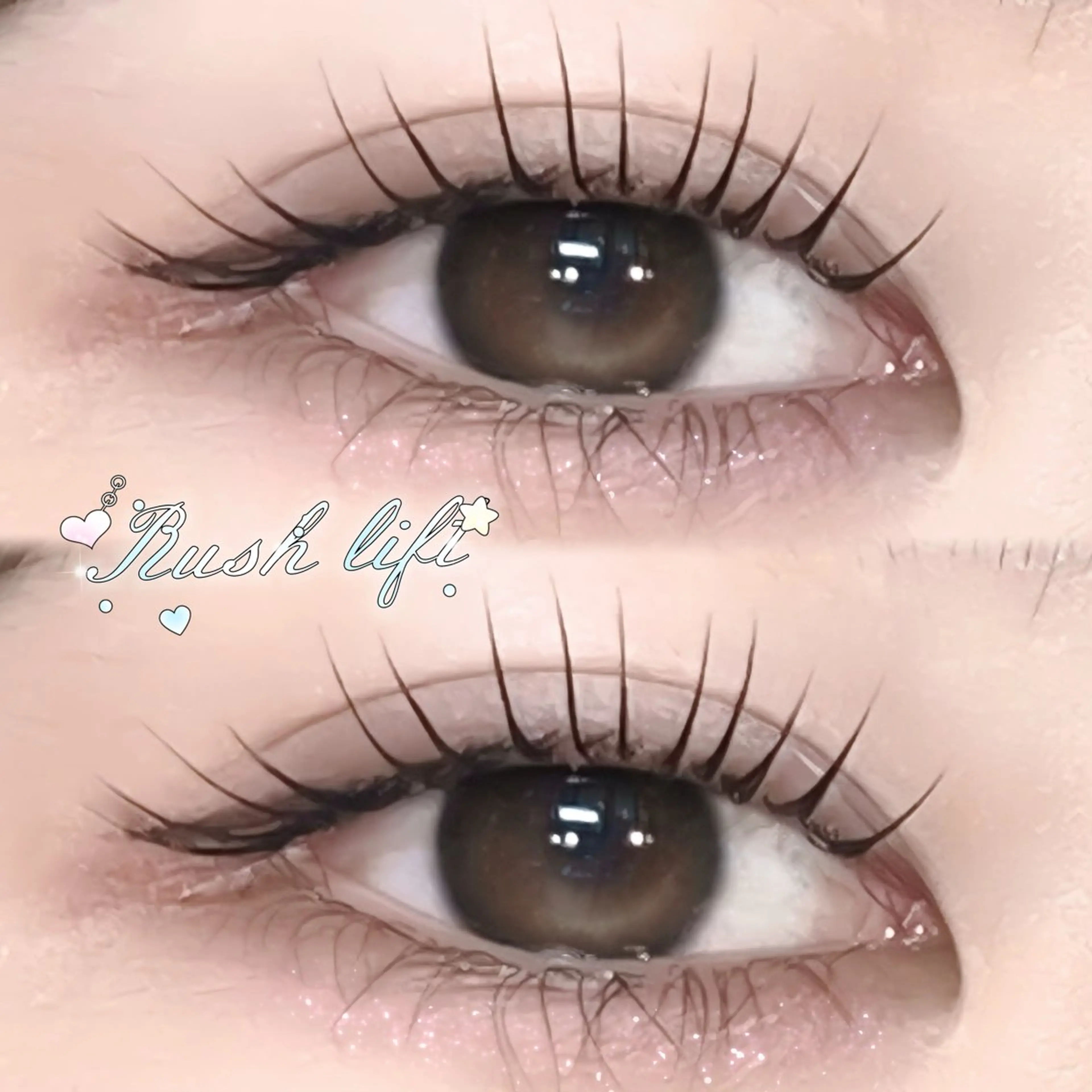 マツエク・マツパ 韓国風マツエク ナチュラル まつげパーマ 🩶LEDエクステ＆ エクパーマRAN🪽のマツエク・マツパデザイン