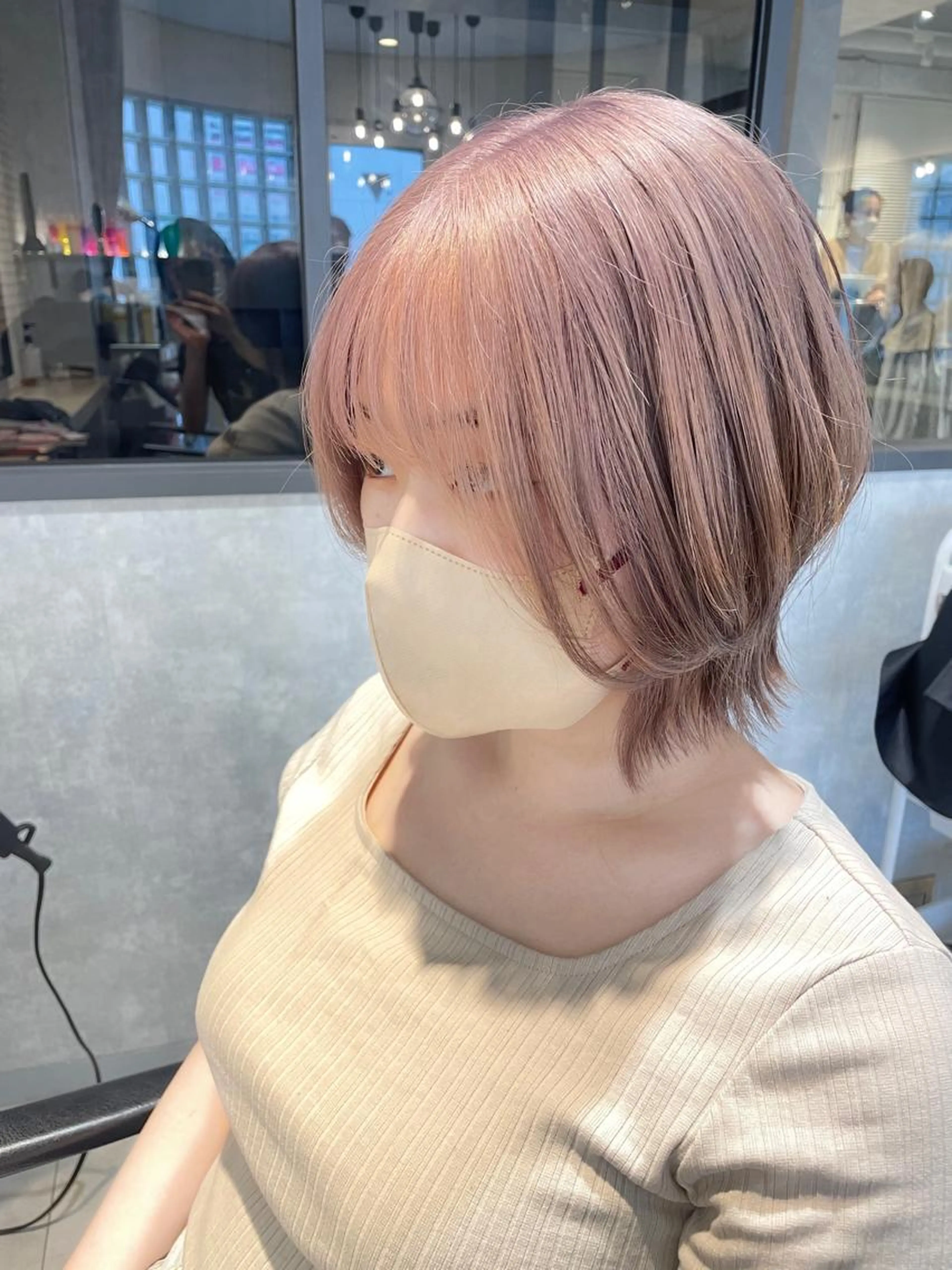 ダブルカラー（ブリーチ込み）♡ミディアム＋￥1000ロング+￥2000の写真