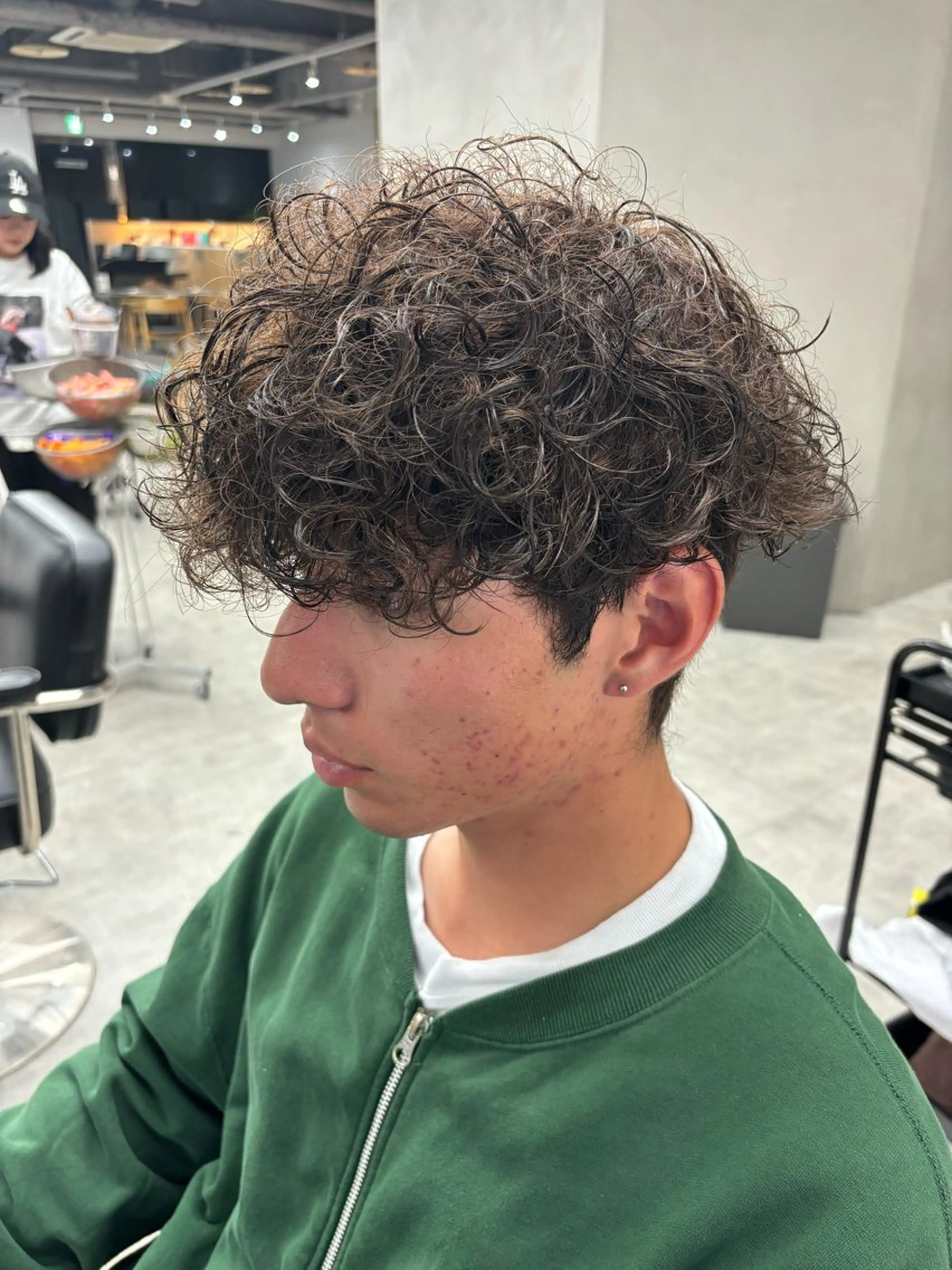 カラー メンズ メンズパーマ/新潟/ 万代/高橋悠叶のヘアスタイル