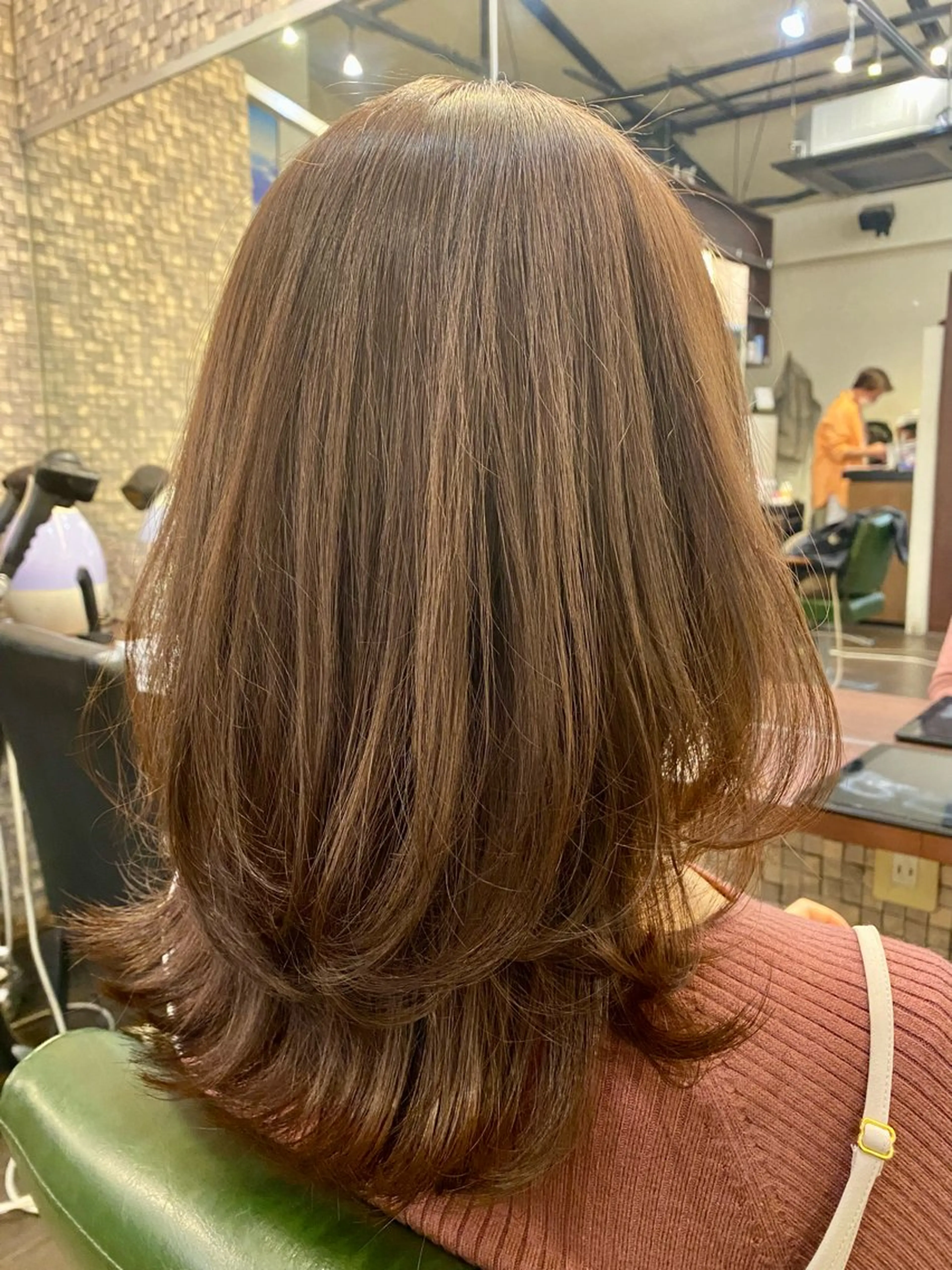 ミディアム カラー ブリーチ 髪質改善/縮毛矯正 専門　代官山/恵比寿のヘアスタイル