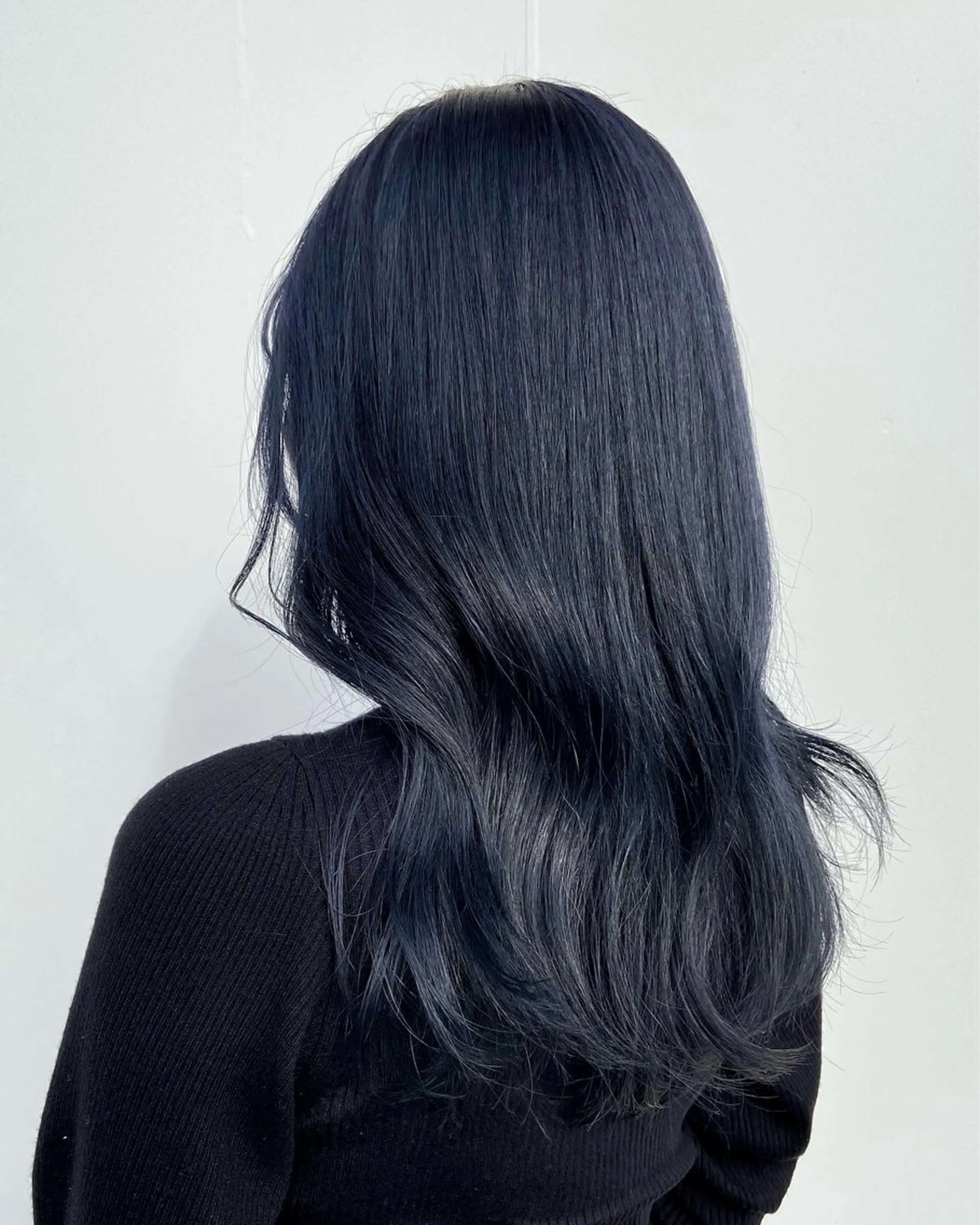 セミロング カラー 中原 なおこのヘアスタイル