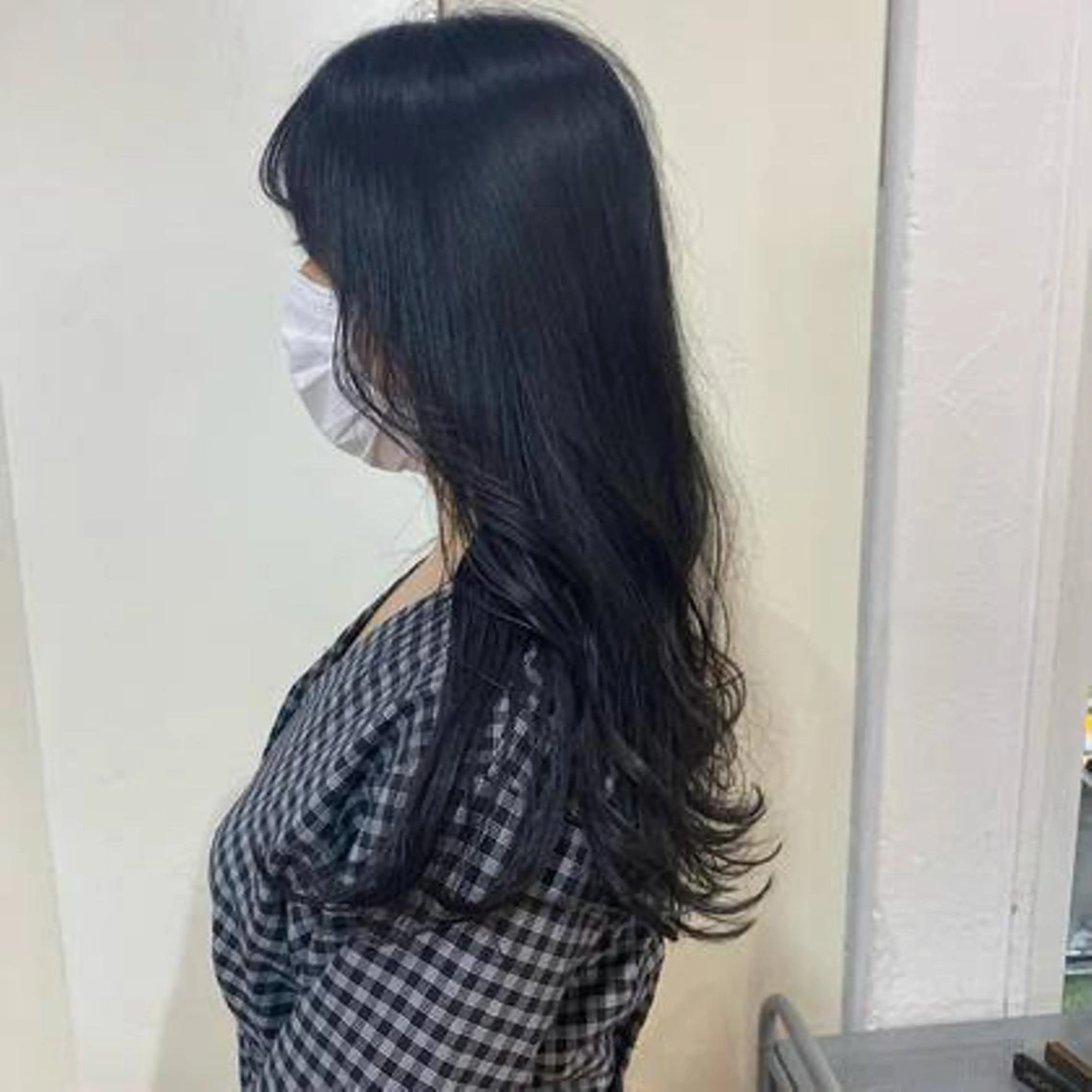 セミロング パーマ/ダブルカラー ブリーチ⭐️海斗のヘアスタイル