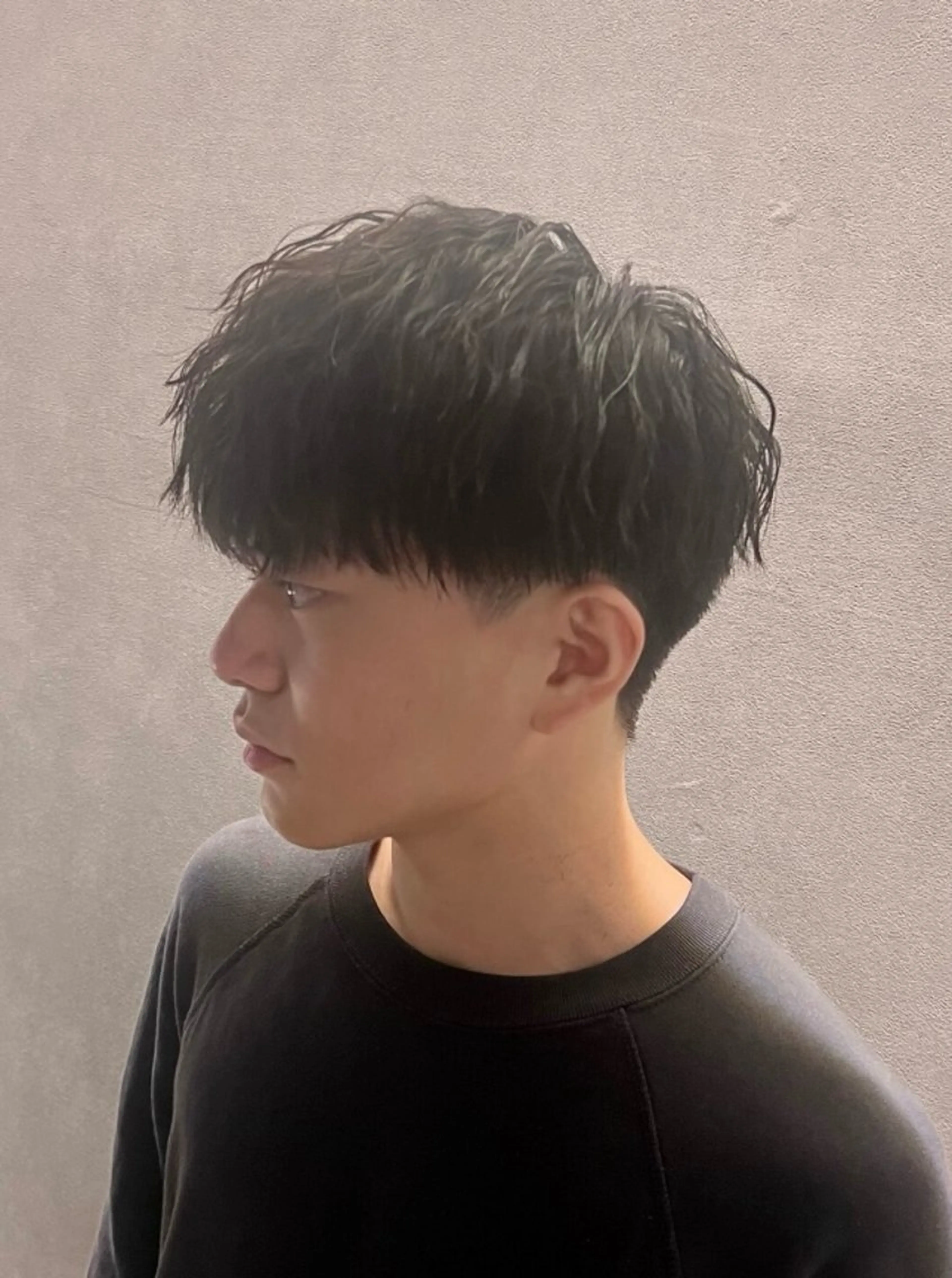 パーマ メンズ カット パーマ トリートメント ヘッドスパ 【メンズ専門】名駅 /パーマ/髪質改善のヘアスタイル