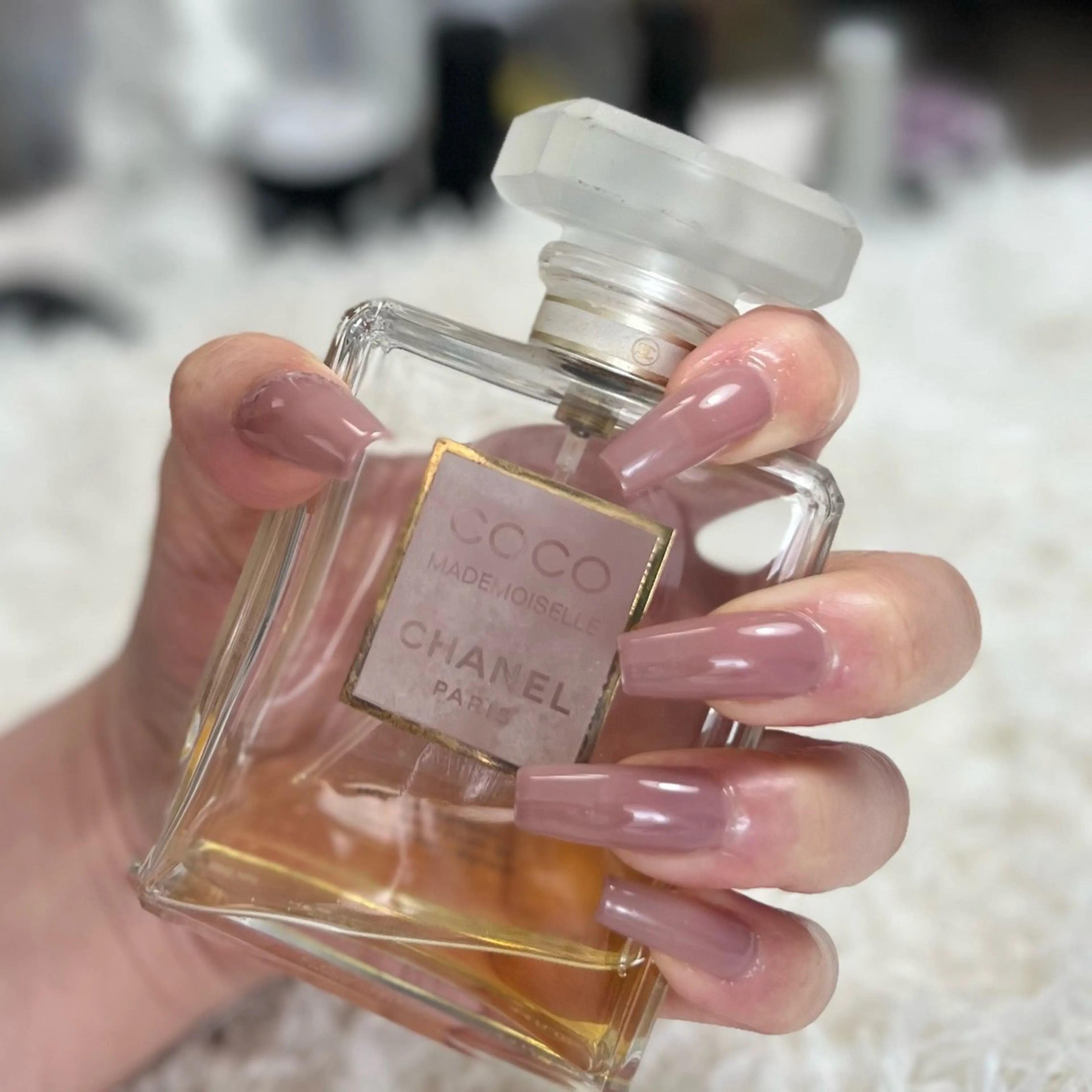 オフ込み/10本長さだし〈チップ〉＆ジェルワンカラーaprèsアプレ使用の写真