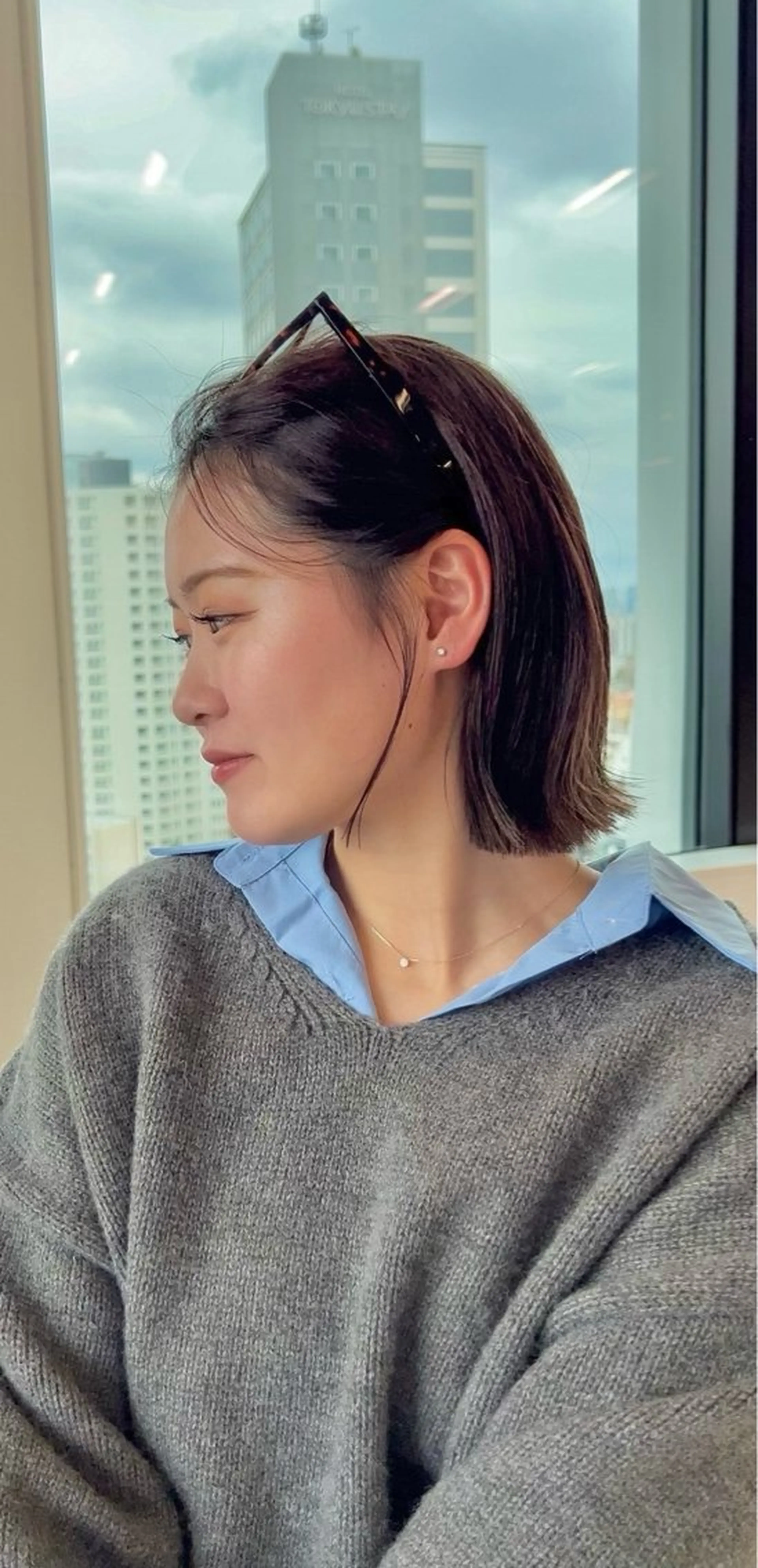 ショート カラー ⭐️似合わせボブ ⭐️かえでのヘアスタイル