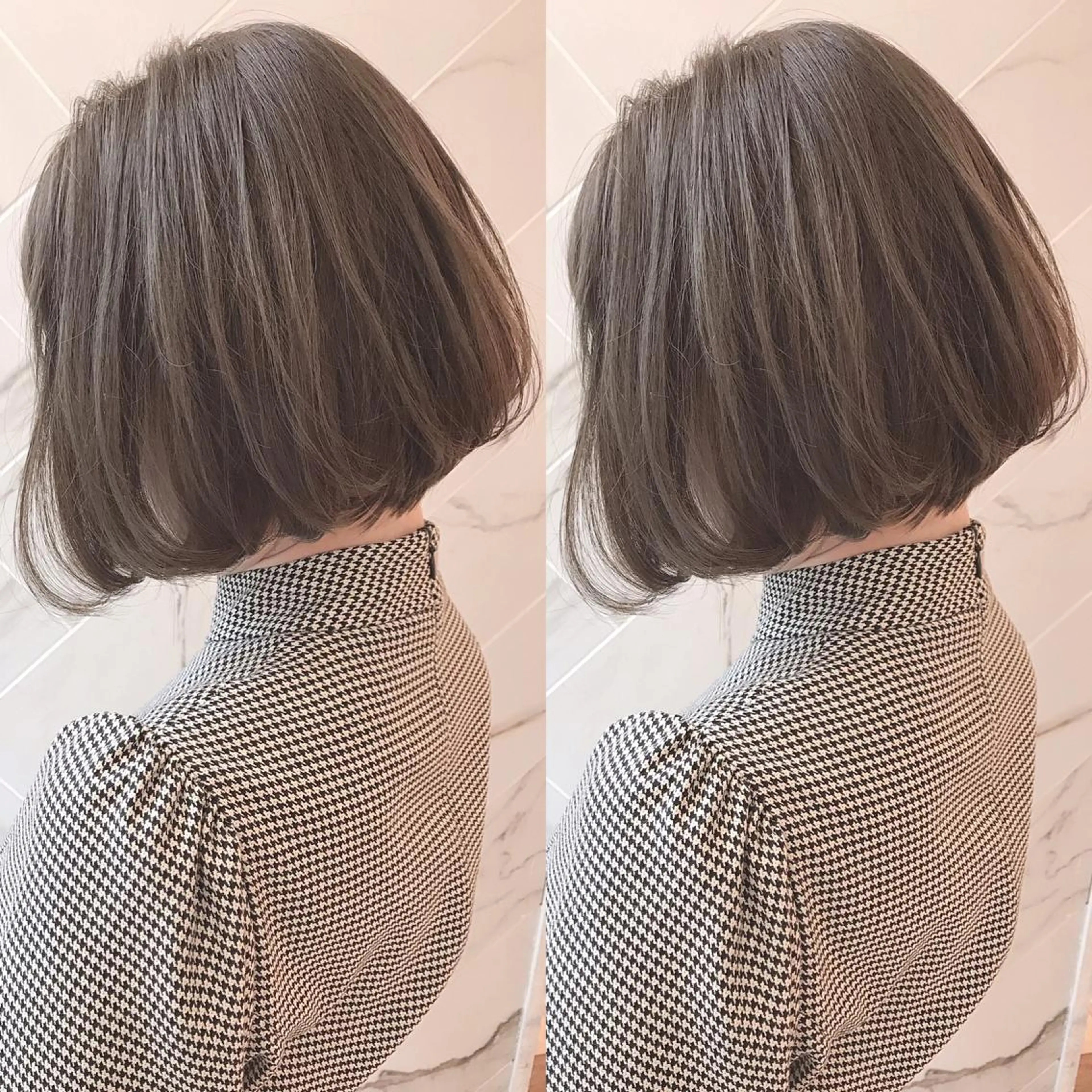 ショート ボブ パーソナルカラー骨格 顔タイプ　川野龍一のヘアスタイル