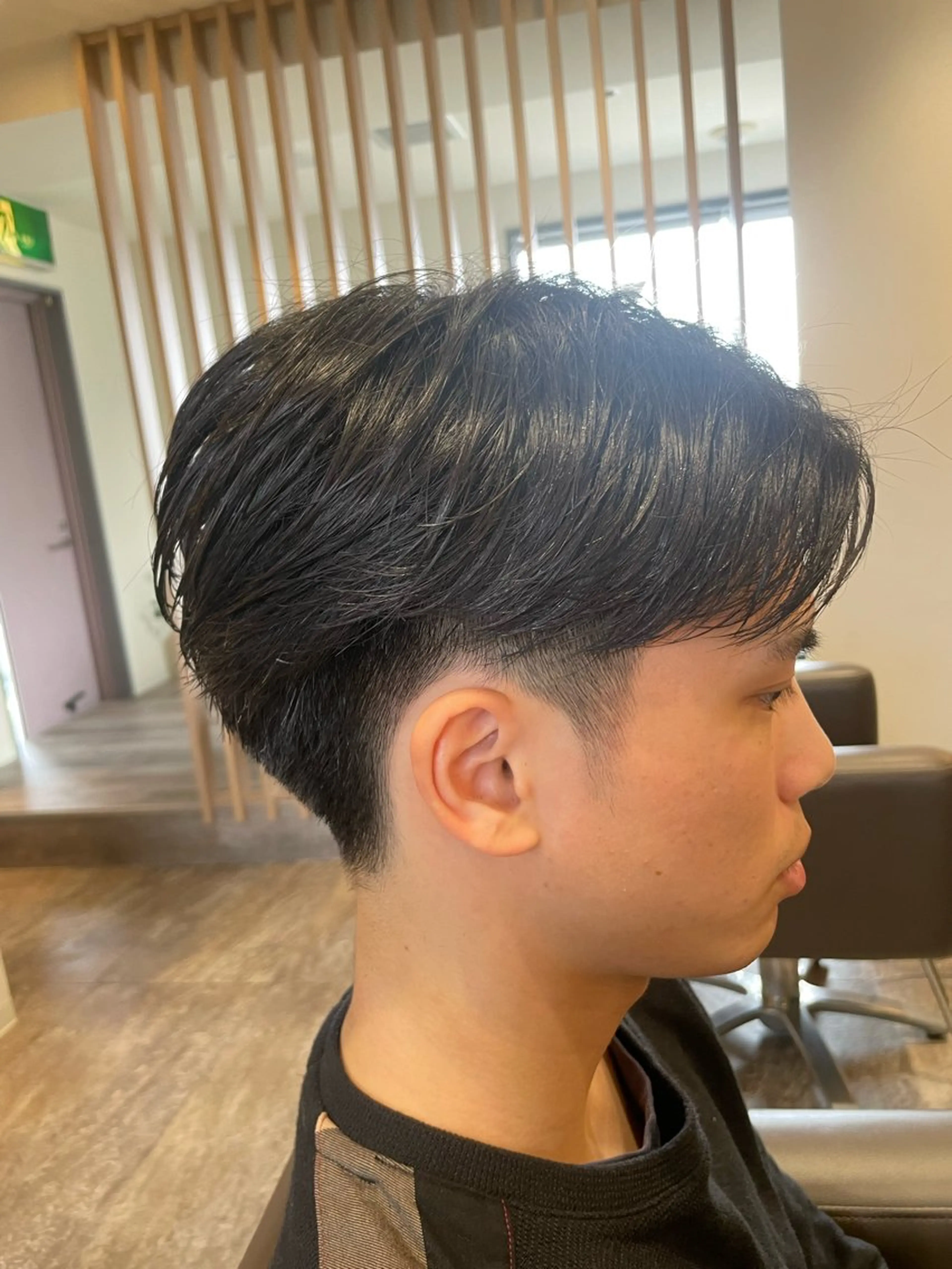 メンズ センターパート 匠メンズショート✖️ アップバングNoroのヘアスタイル