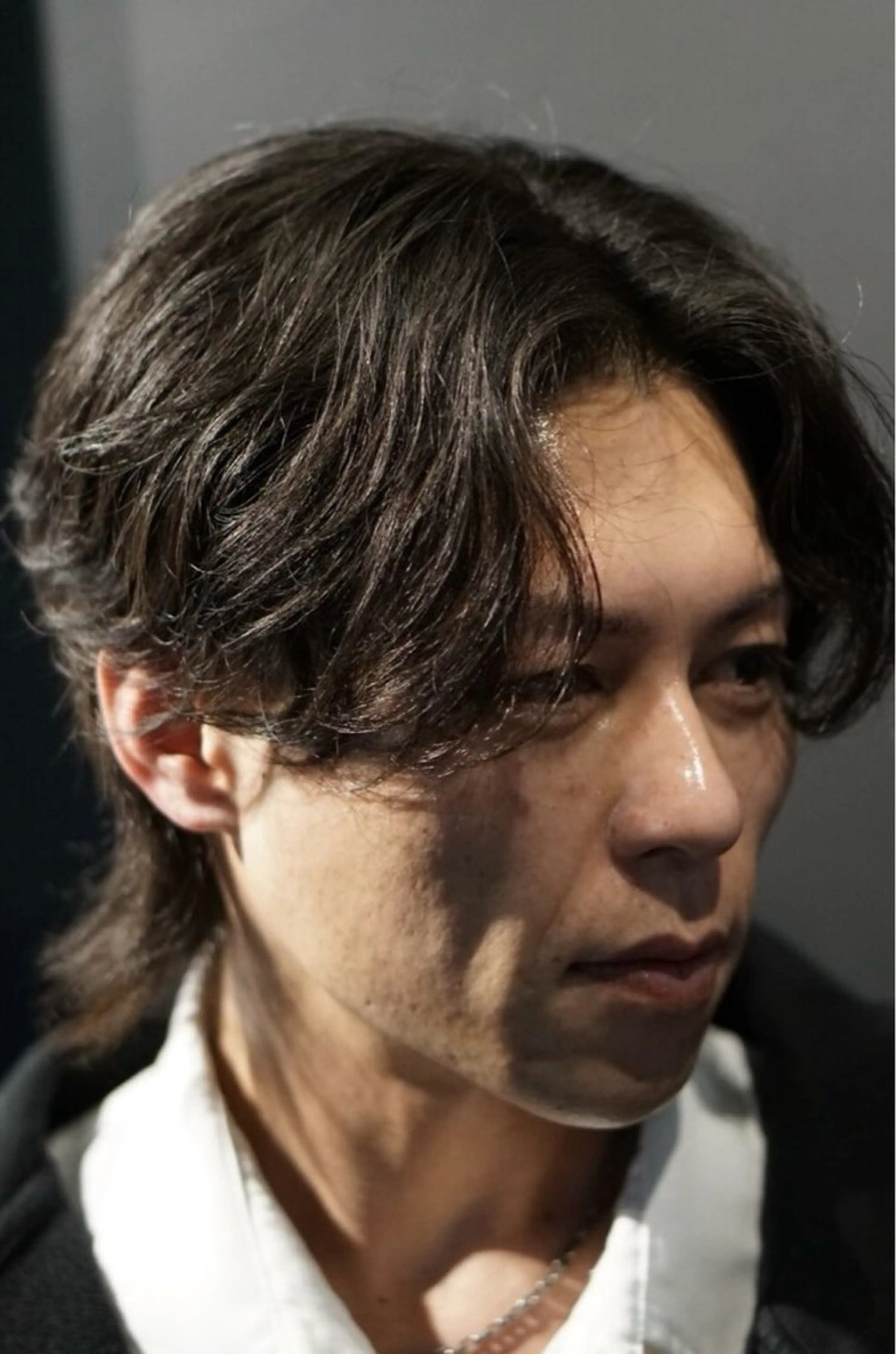 セミロング 大村 颯のヘアスタイル