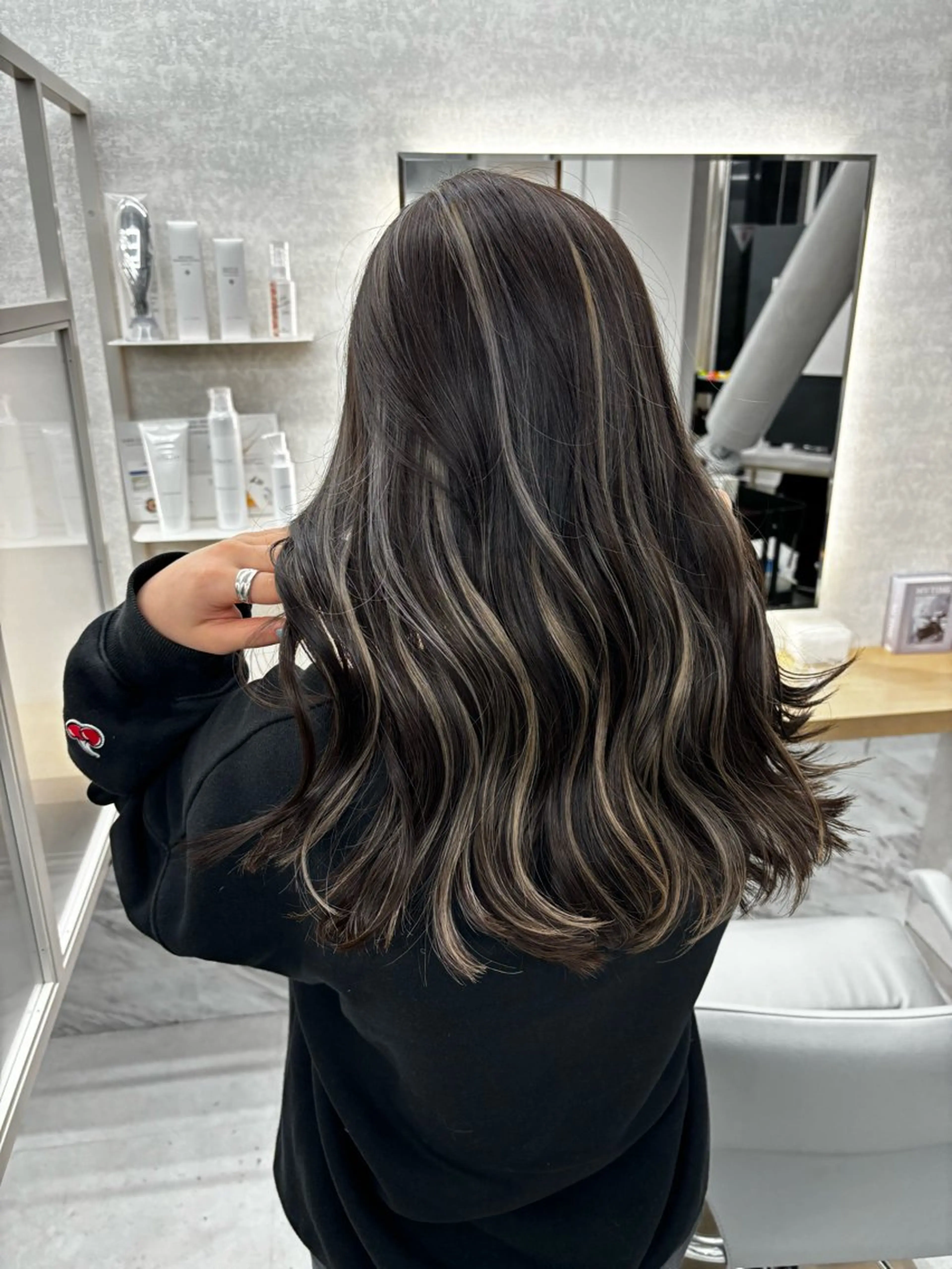 ロング カラー カット ヘアカラー トリートメント 新宿No.1艶髪矯正 美艶カラー/FUKAのヘアスタイル