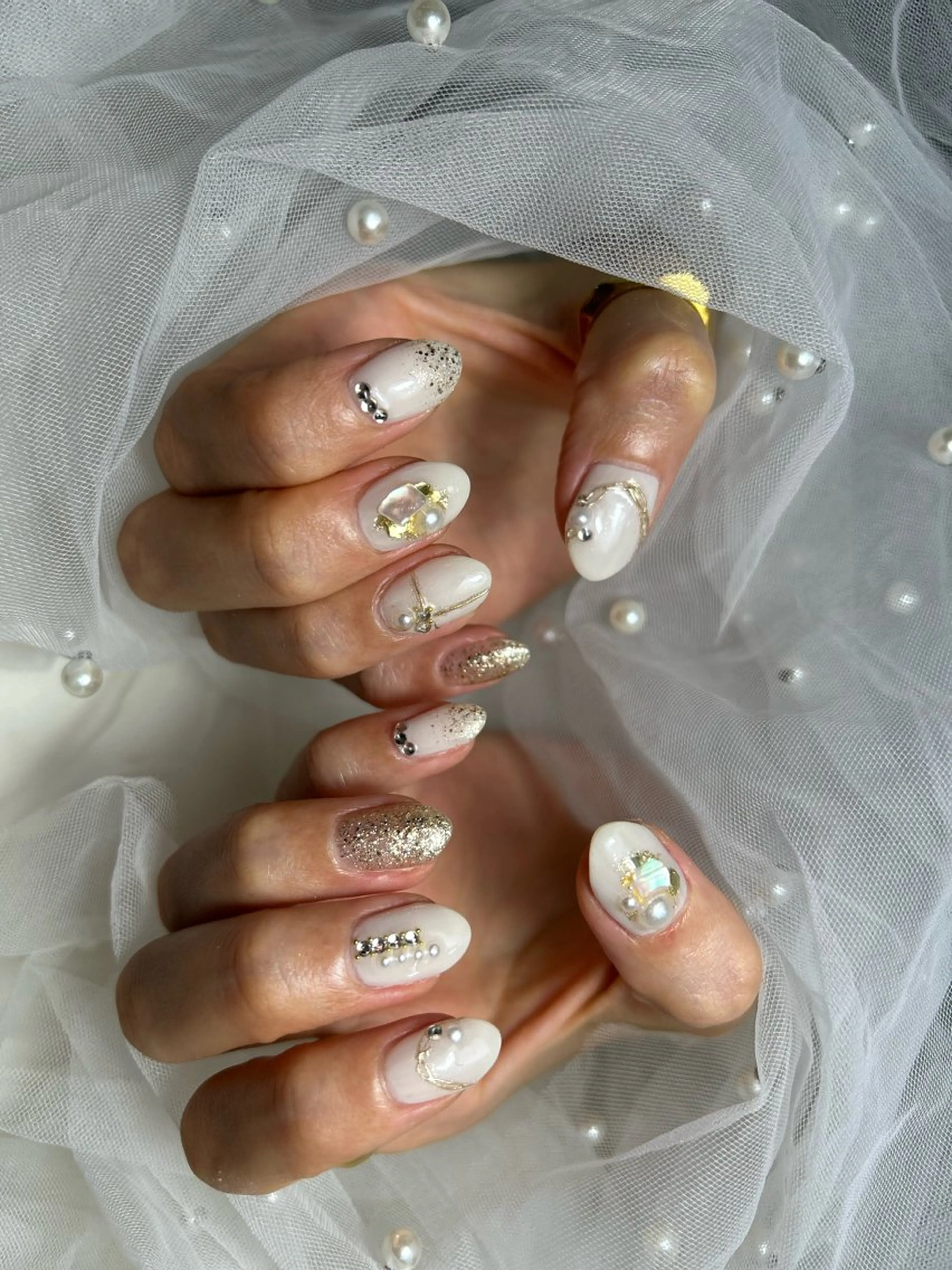 ネイル ハンドネイル フットネイル ✴︎ Delightのネイルデザイン