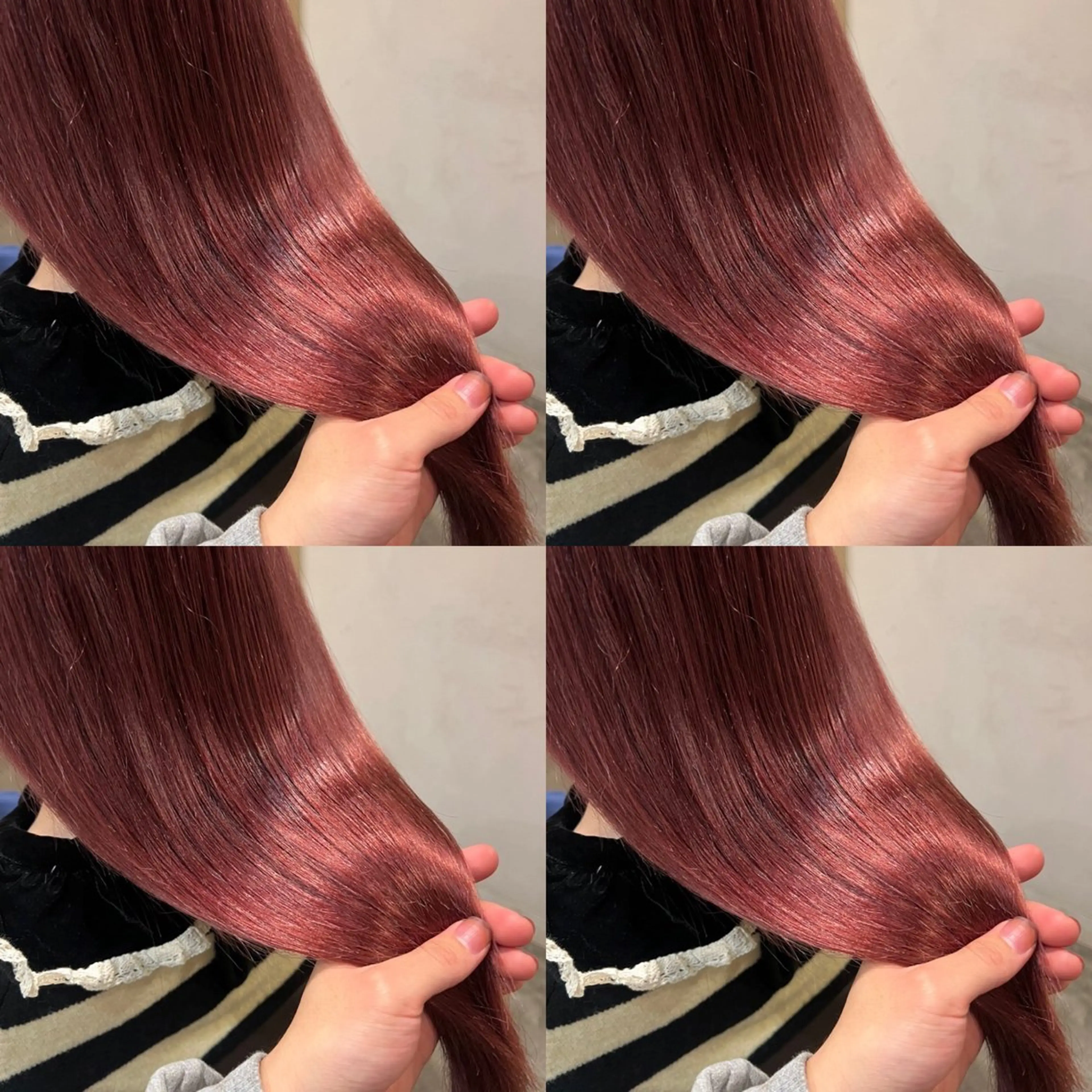 ロング カラー レイヤーカット/ 縮毛矯正🇰🇷早坂のヘアスタイル