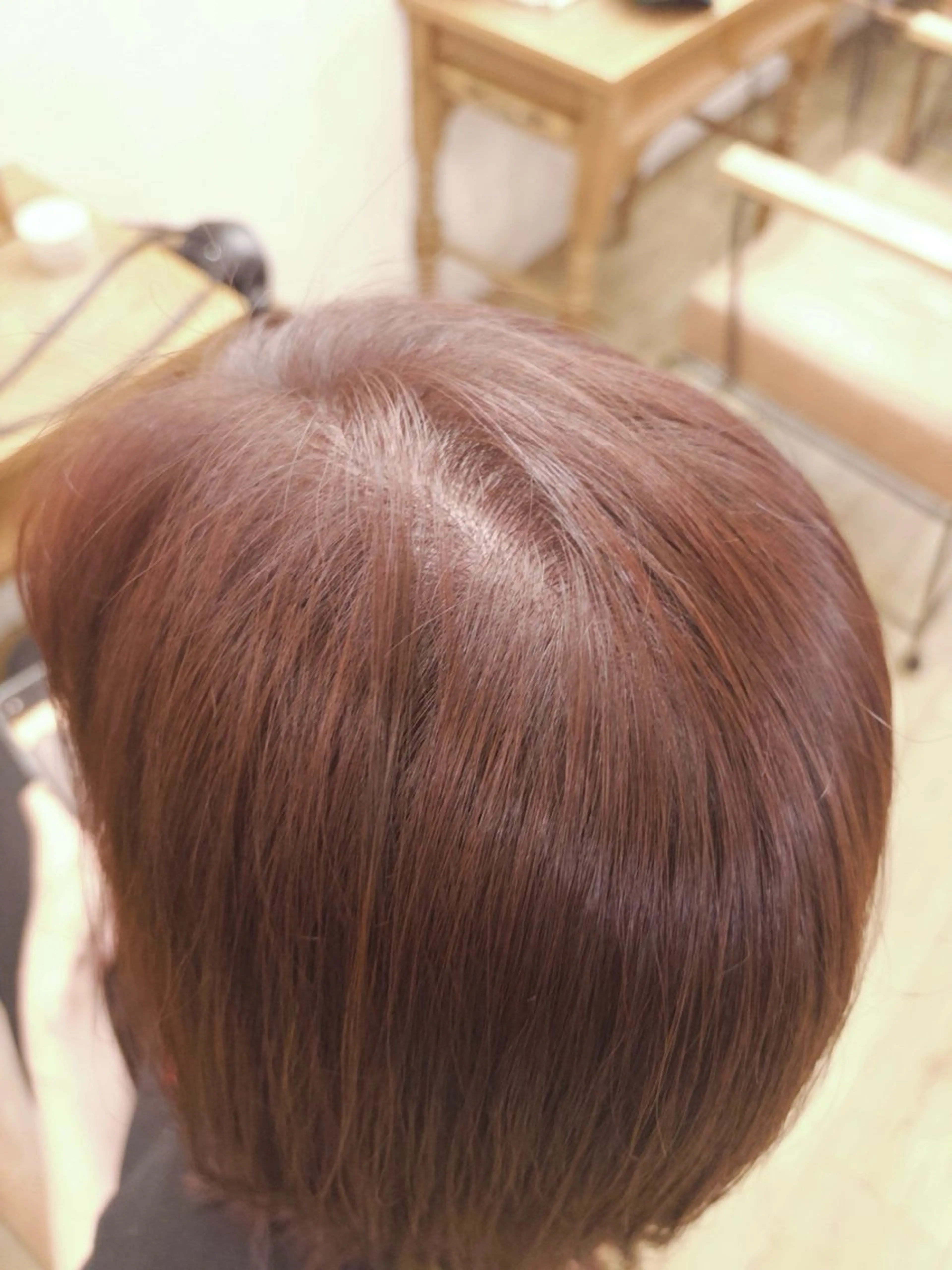 セミロング カラー ヘアカラー トリートメント SHO 👻原宿 /艶カラーのヘアスタイル