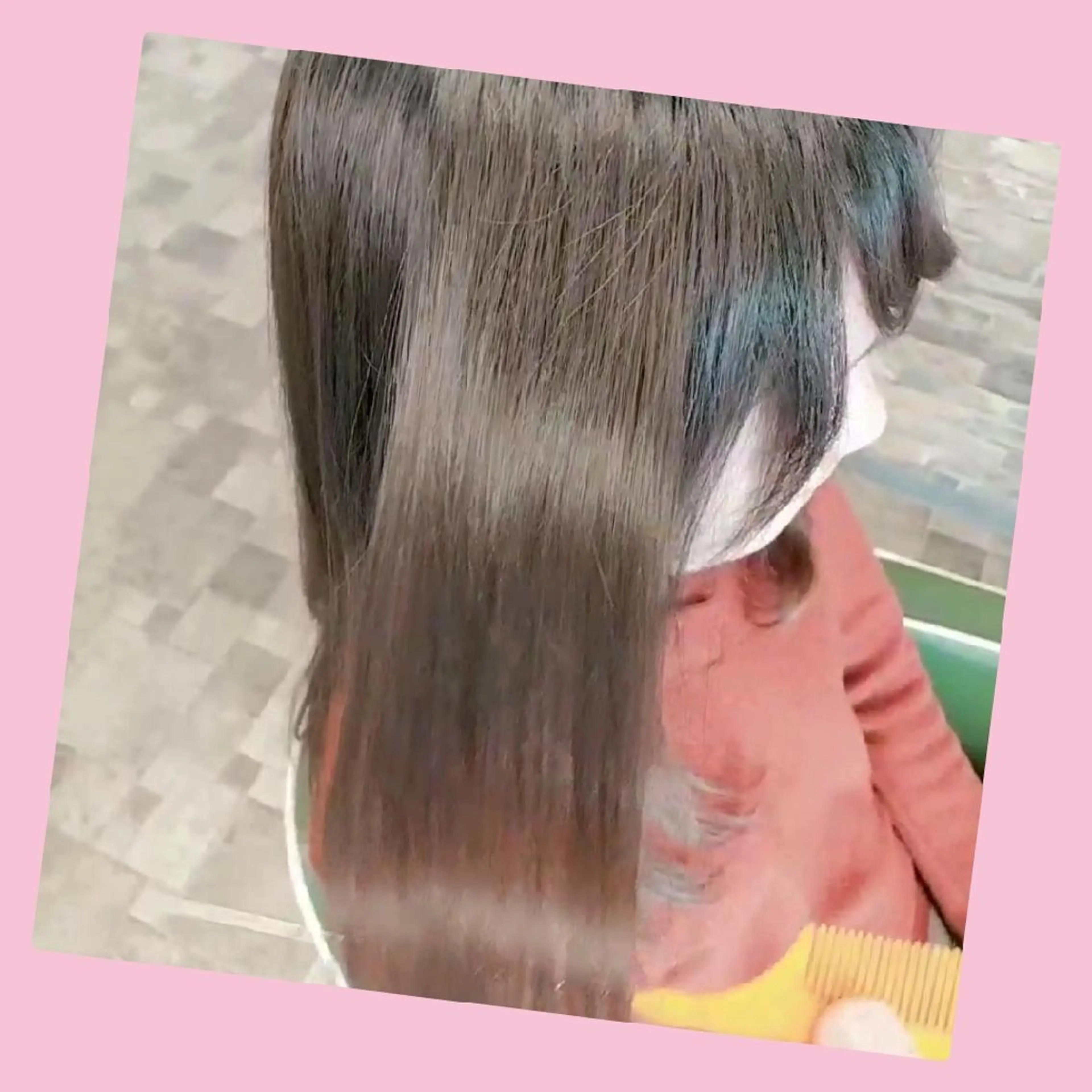 セミロング 顔周りカット 髪質改善 小顔カット トリートメント デザインカラー 髪質改善Lilithのその他イメージ