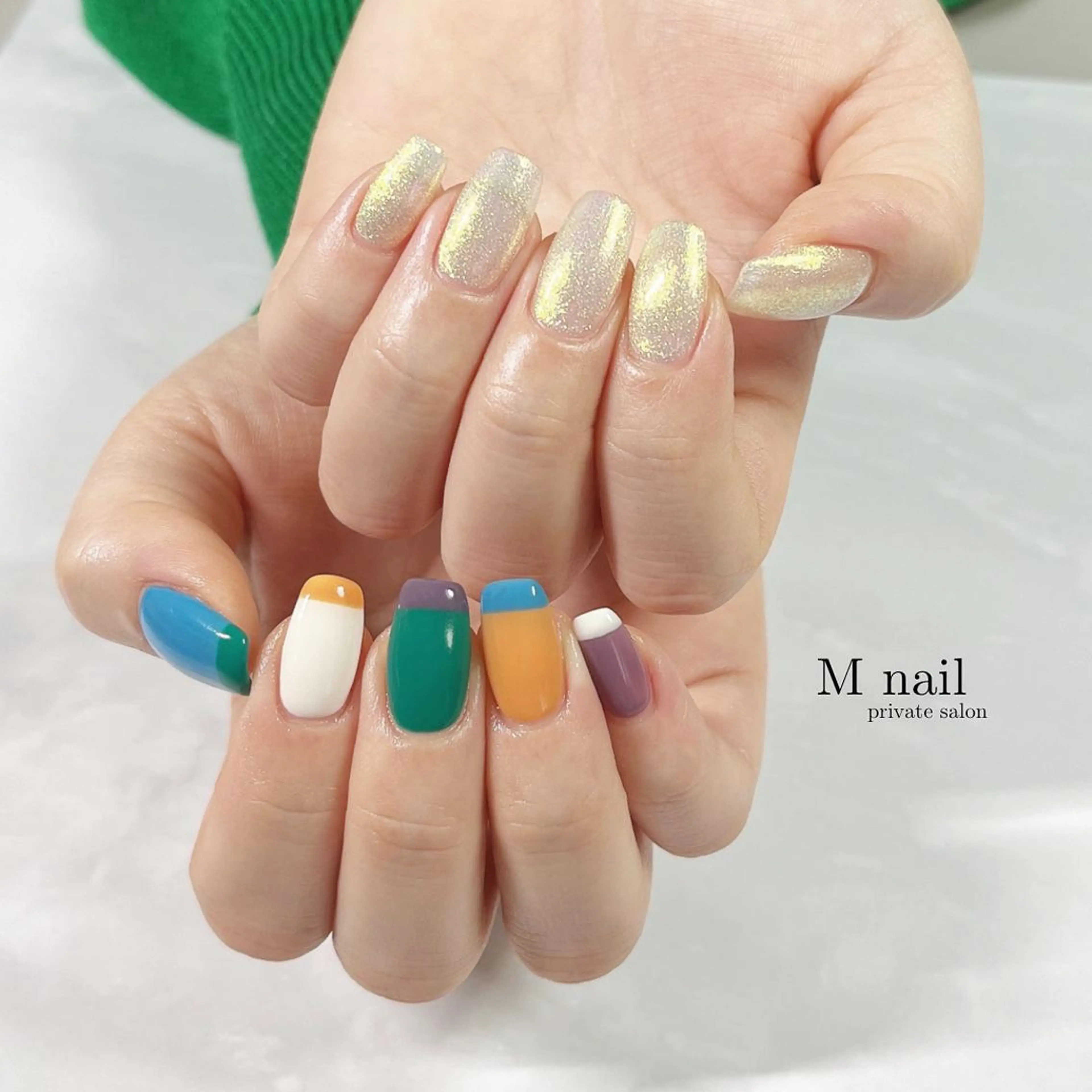 ネイル ハンドネイル M　nail所属・M nailのネイルデザイン