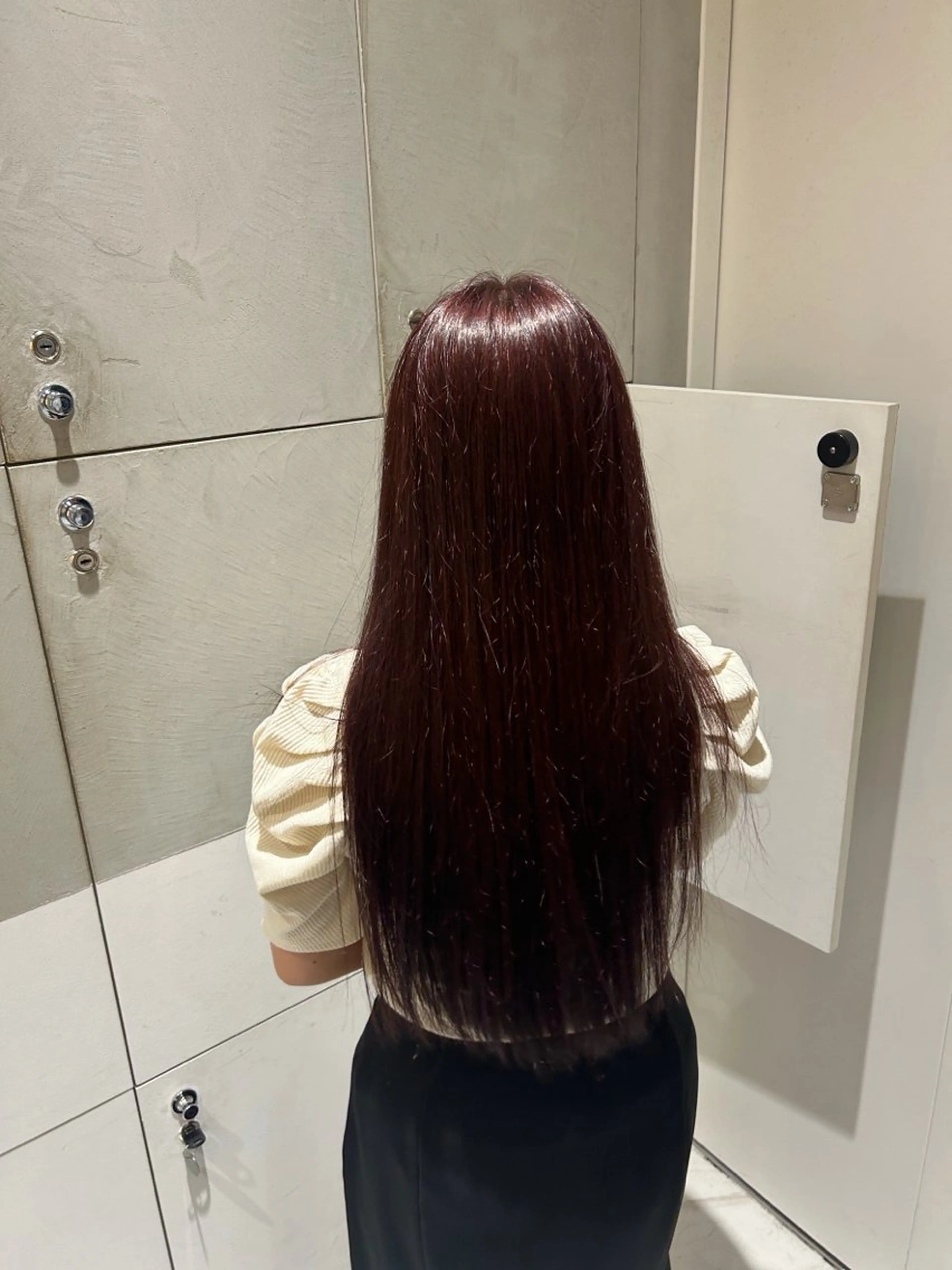 ロング カラー 艶カラー🫧 🩵ちとせ🩵のヘアスタイル