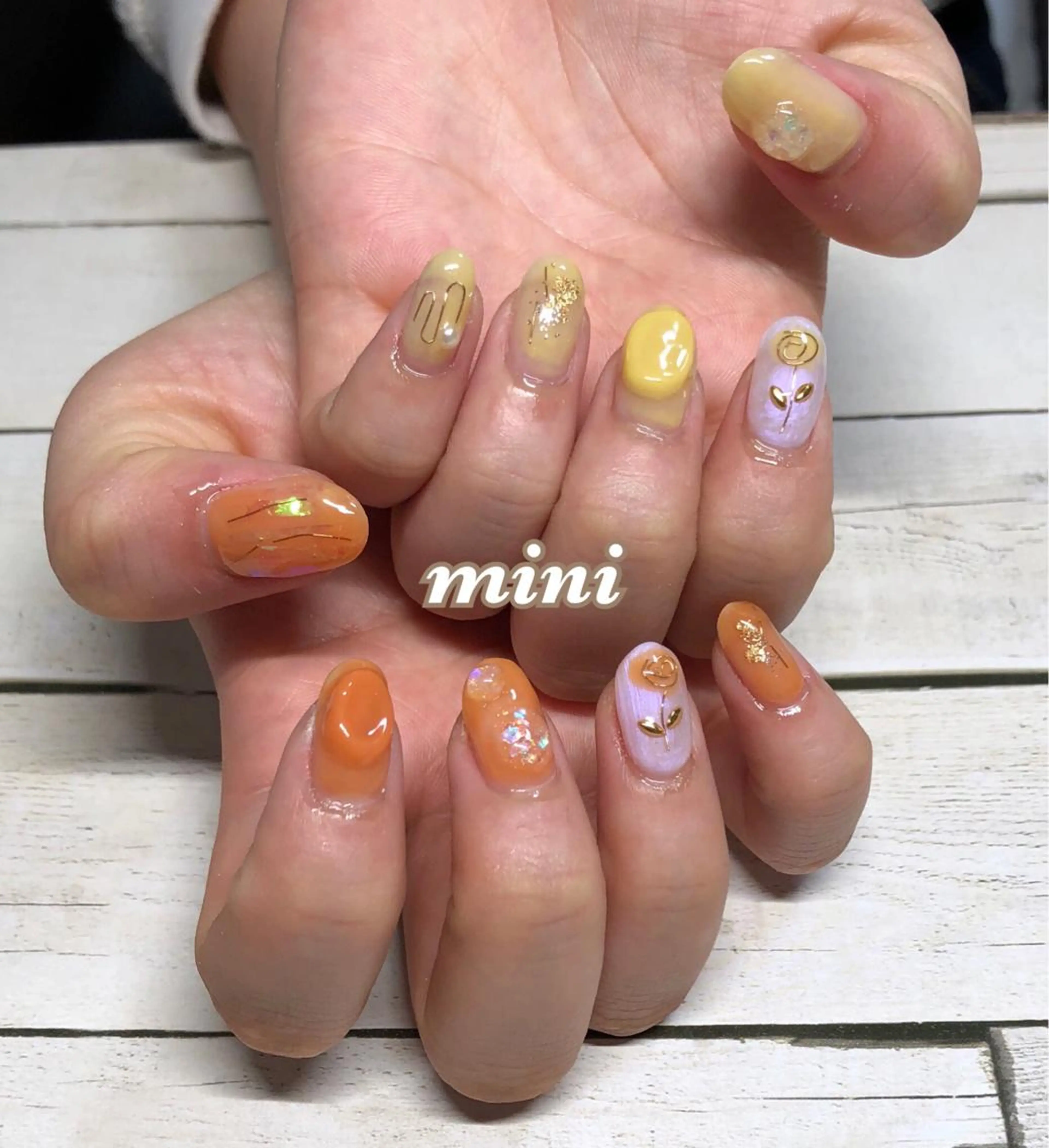 ネイル いそやま あつこのネイルデザイン