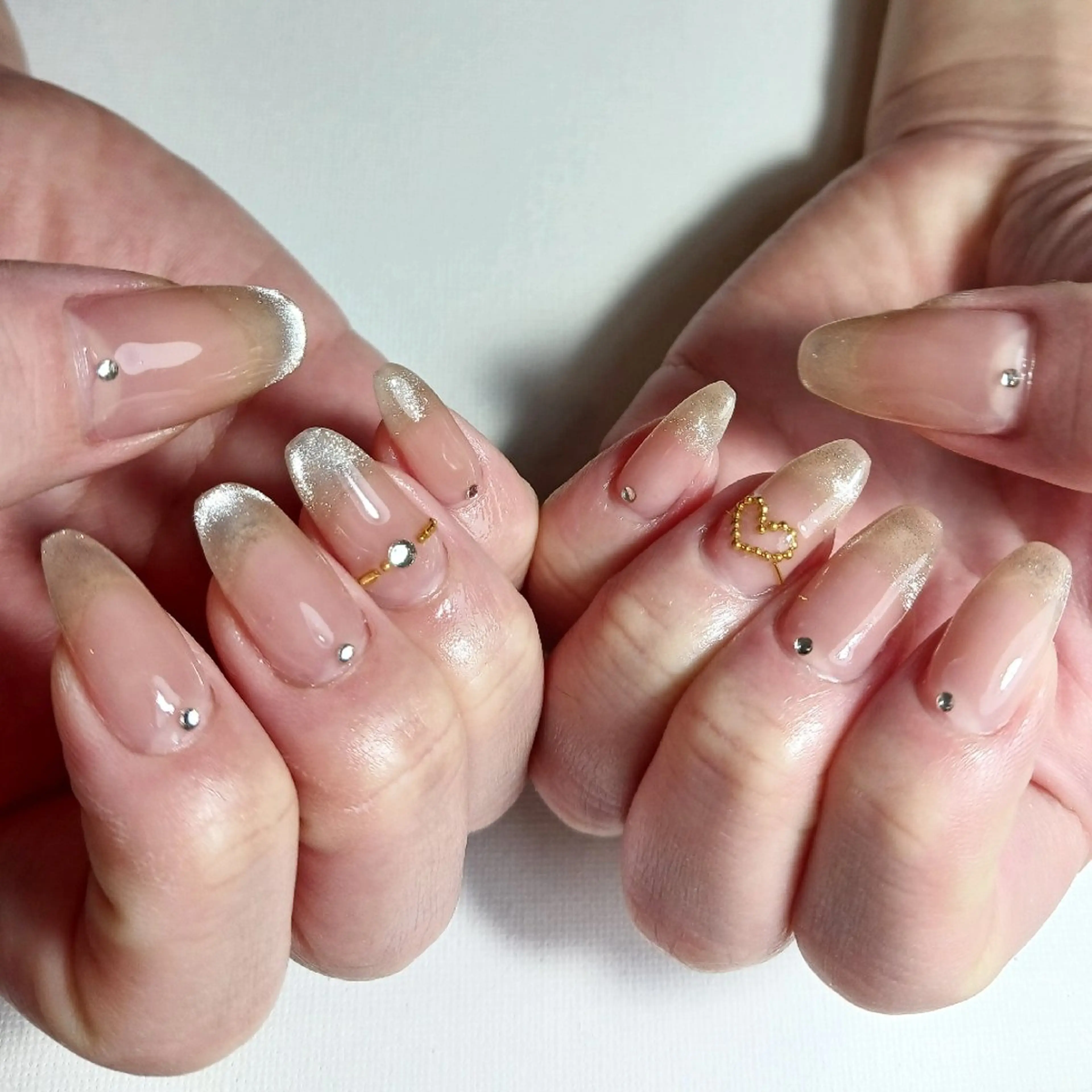 ネイル ジェルネイル マグネットネイル 持ち込み ショートネイル ハンドネイル owlnail /持込みデザイン専門のネイルデザイン