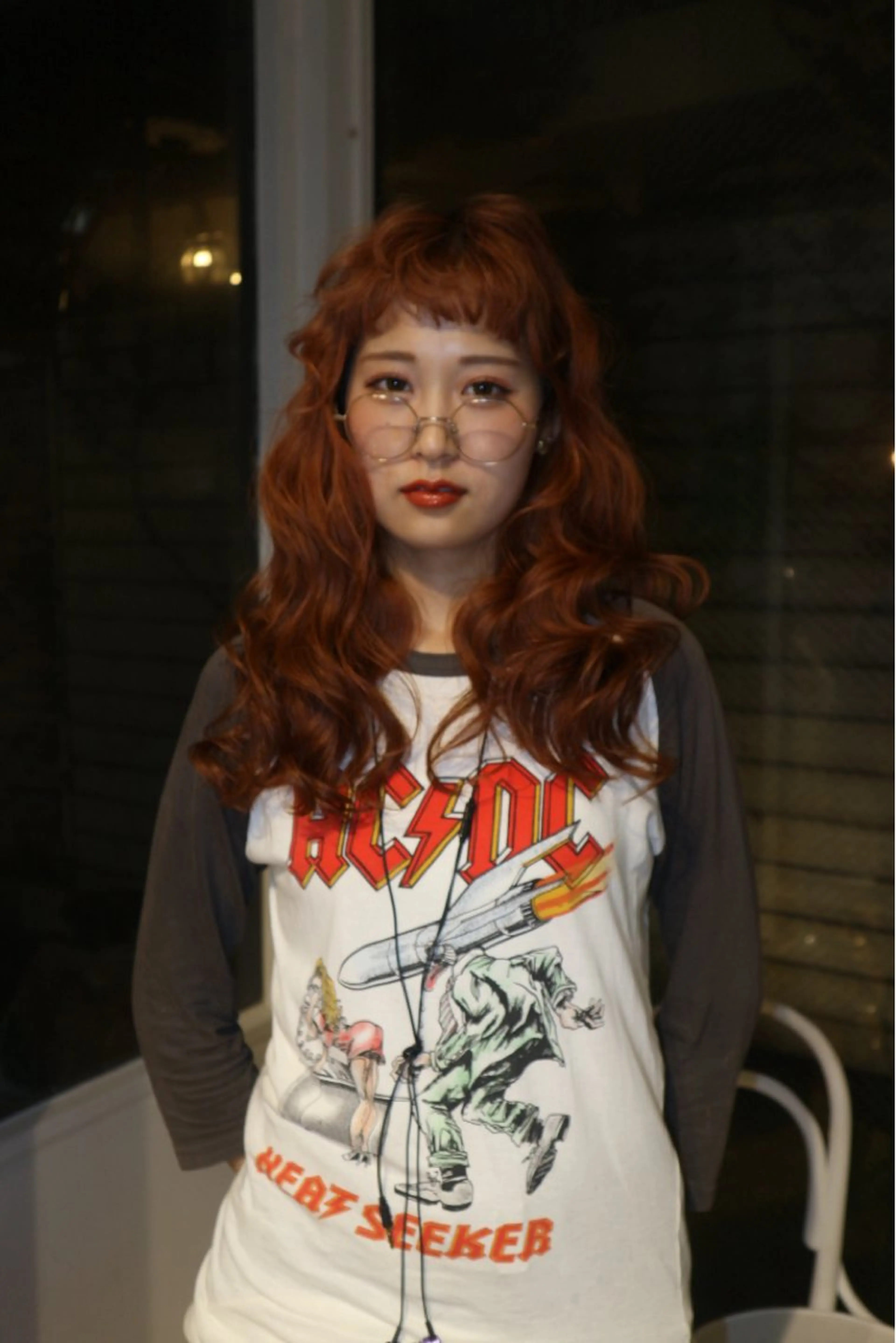 ロング カラー ブリーチ 来美 / クルミのヘアスタイル