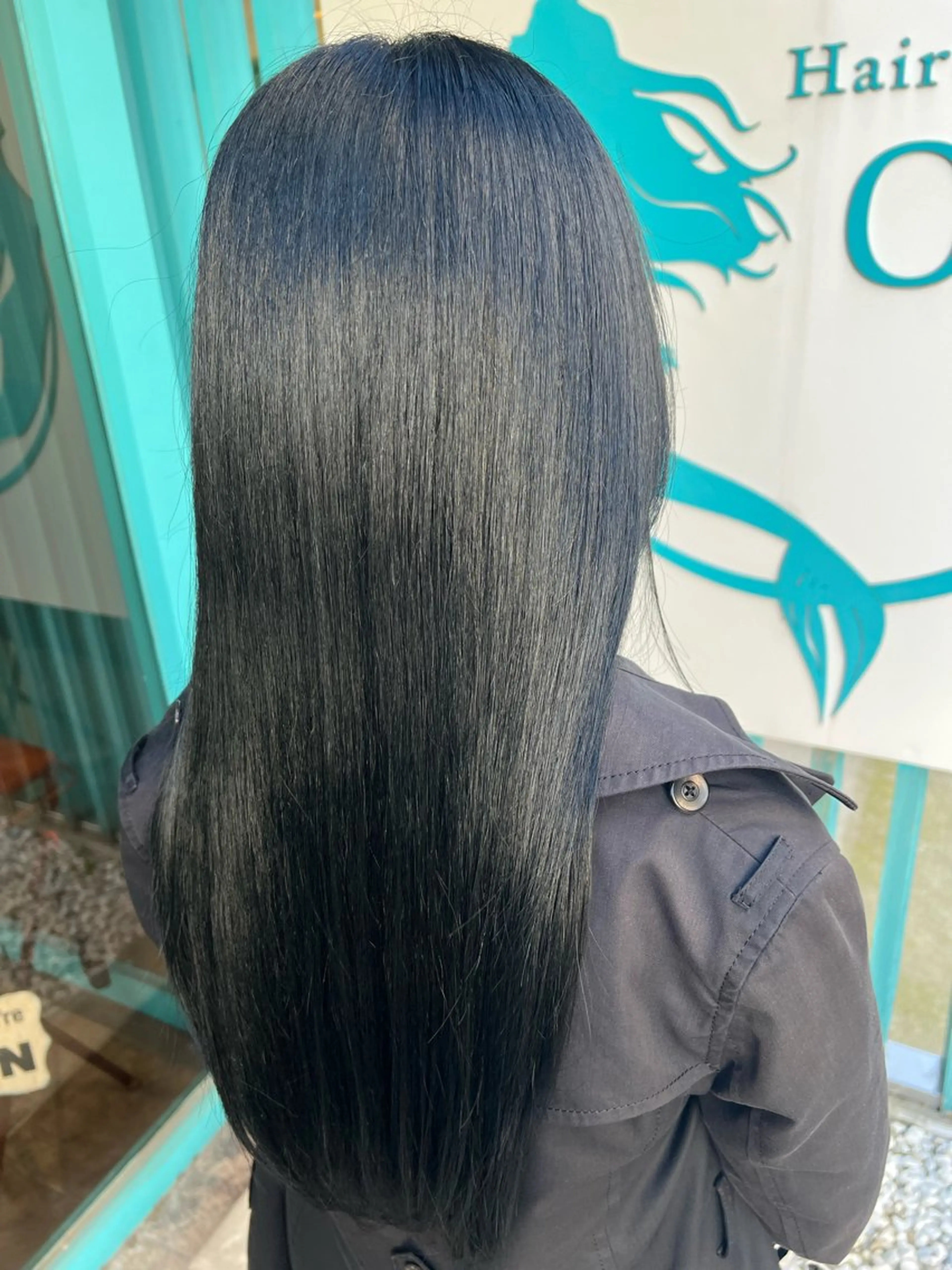 髪質改善カラー+超音波トリートメント【白髪染め可】の写真