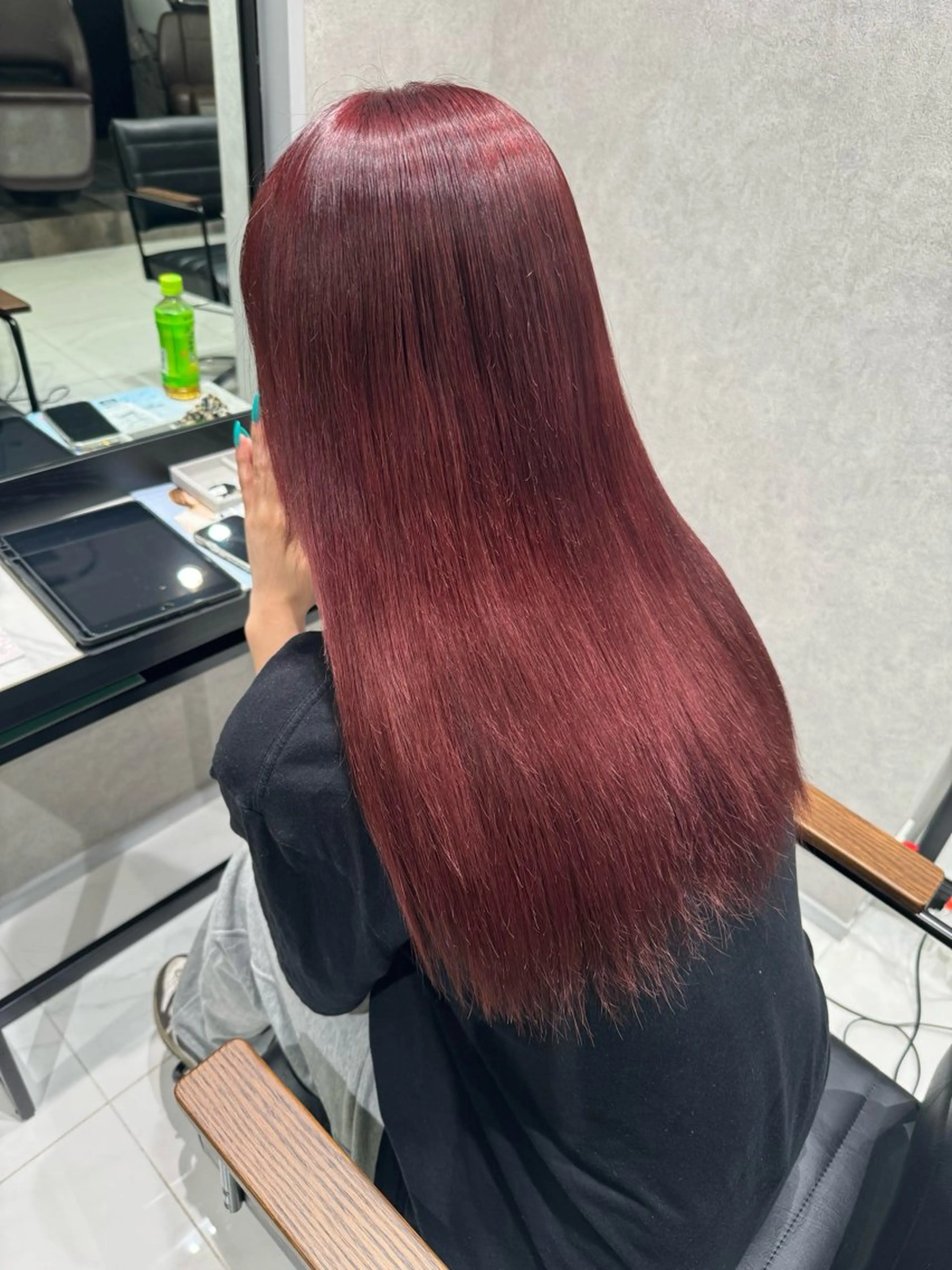 カラー ヘアカラー トレンド甘めガーリー Mizuki☁️🫧のヘアスタイル