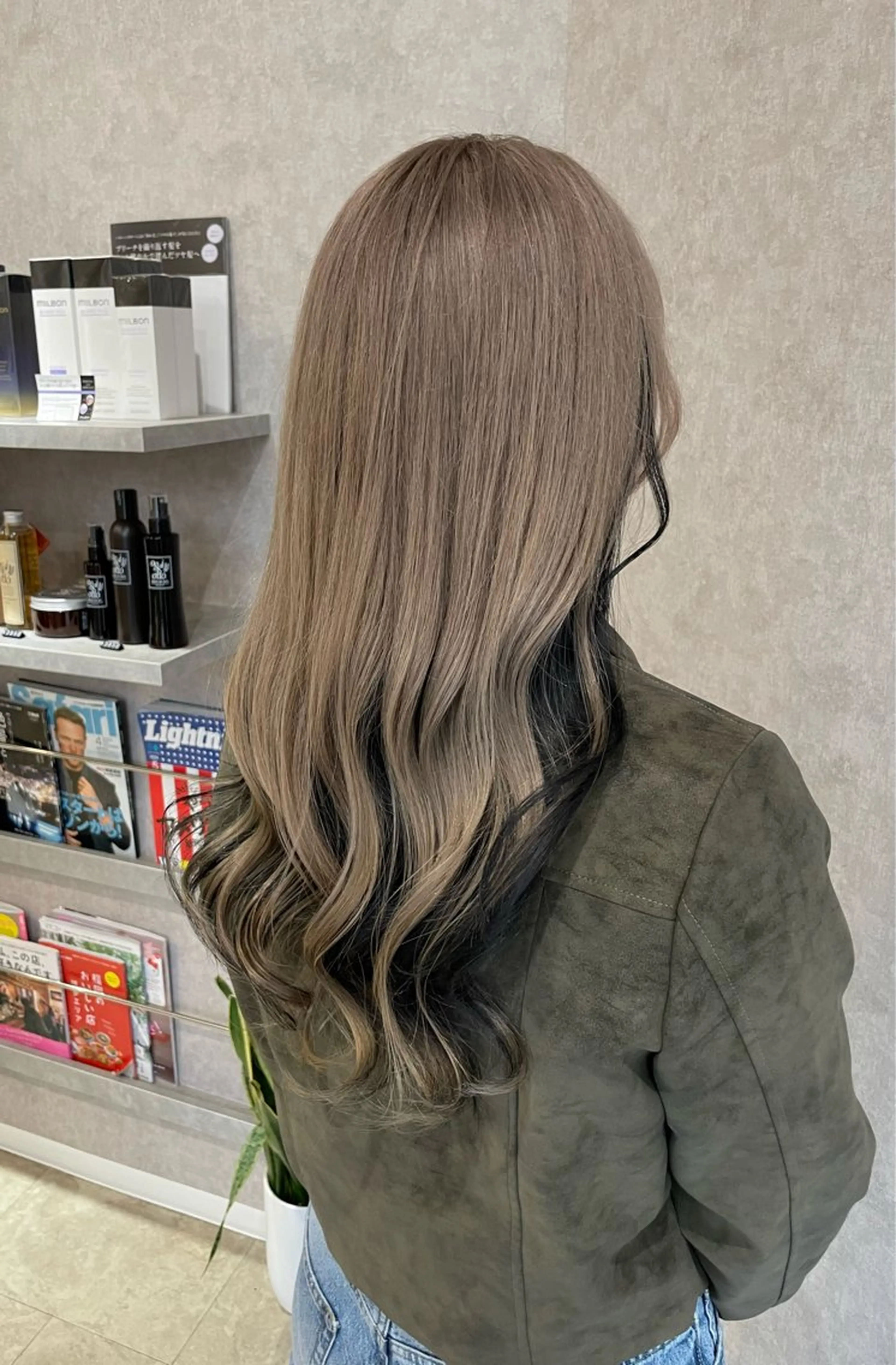 ロング カラー ブリーチ ケアブリーチ 透明感カラー インナーカラー ヘアカラー バレイヤージュ特化｜ Takuのヘアスタイル