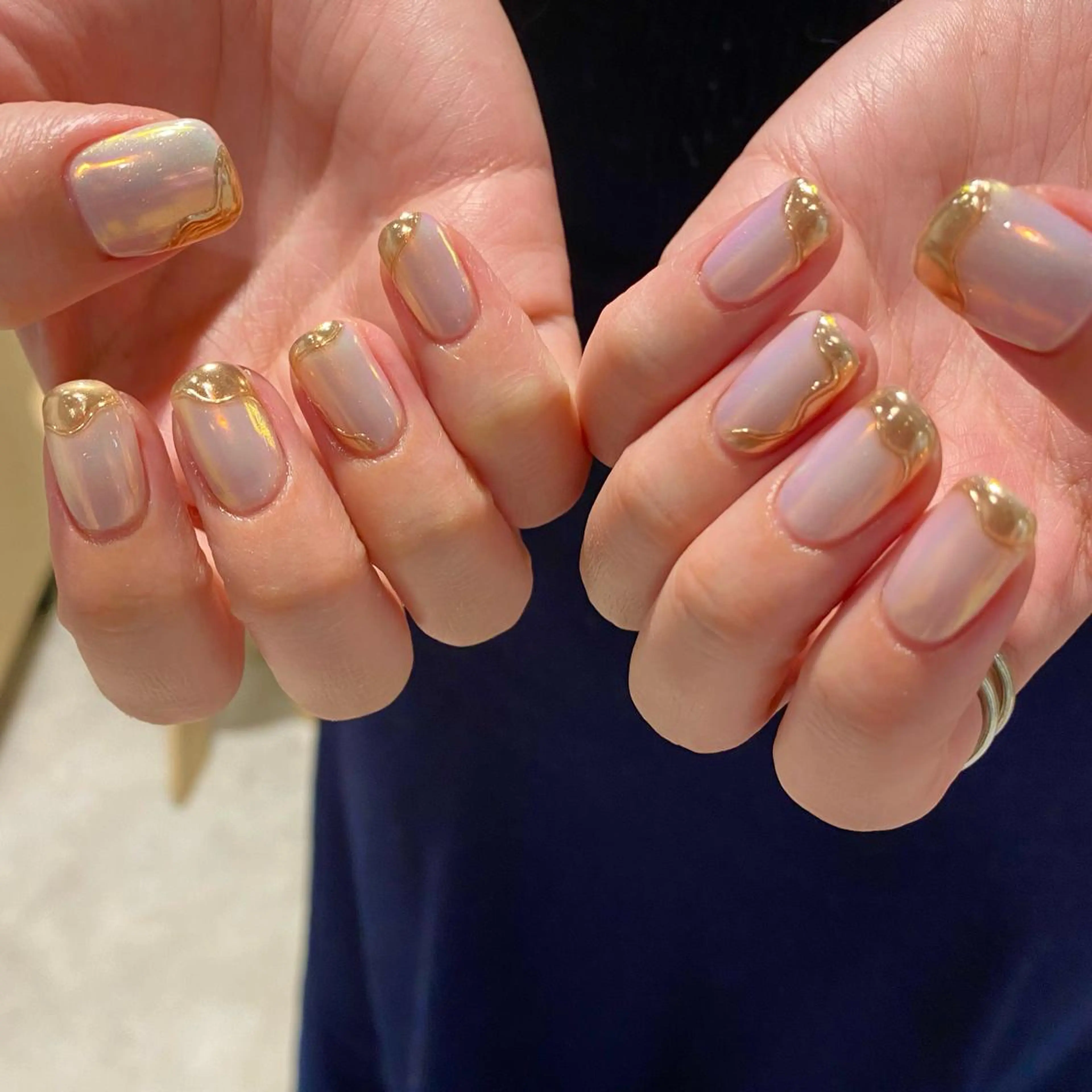 ネイル ニュアンスネイル ハンドネイル RINO AMANE nailのネイルデザイン