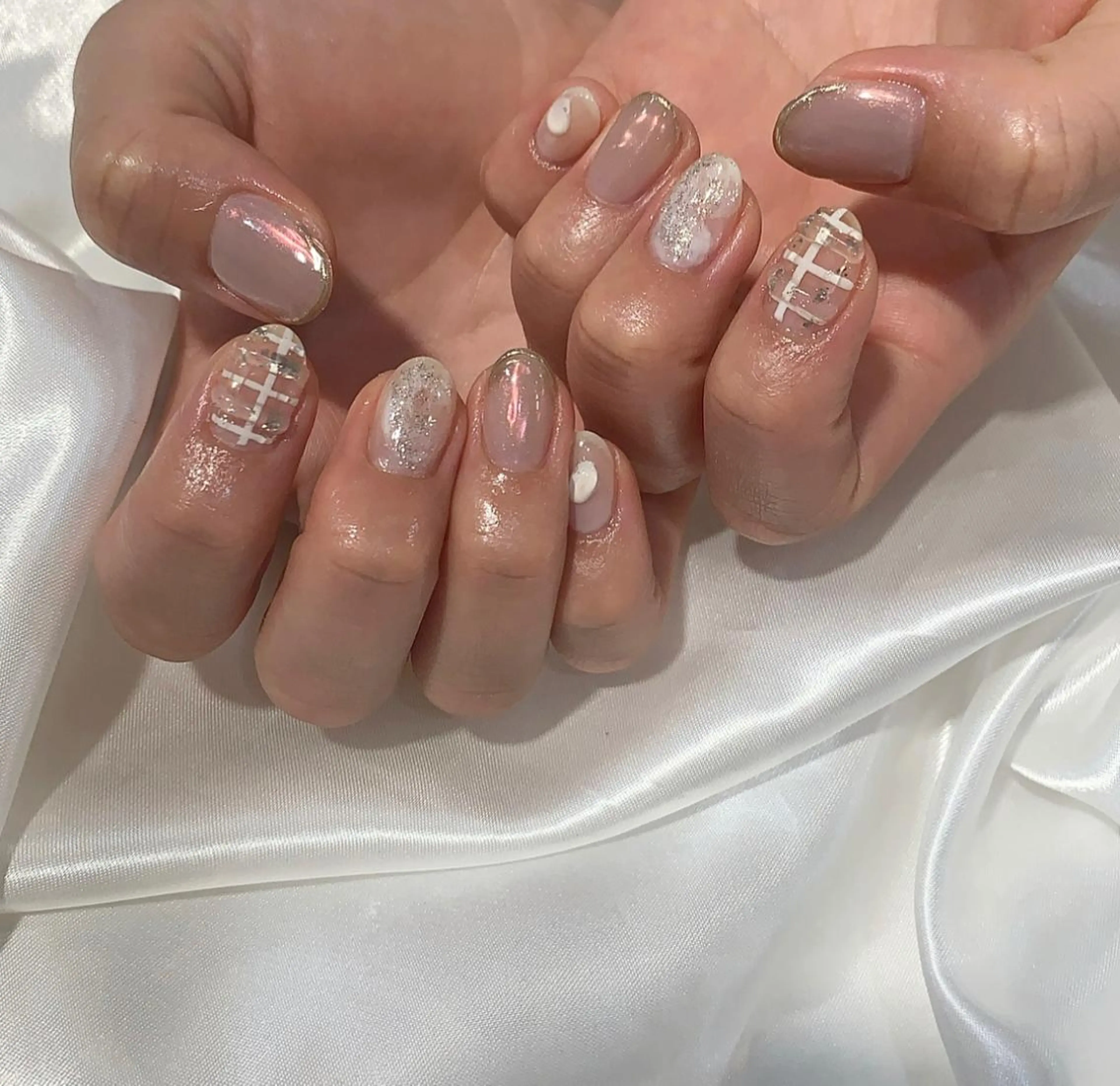 ネイル ハンドネイル にしぐち はるかのネイルデザイン