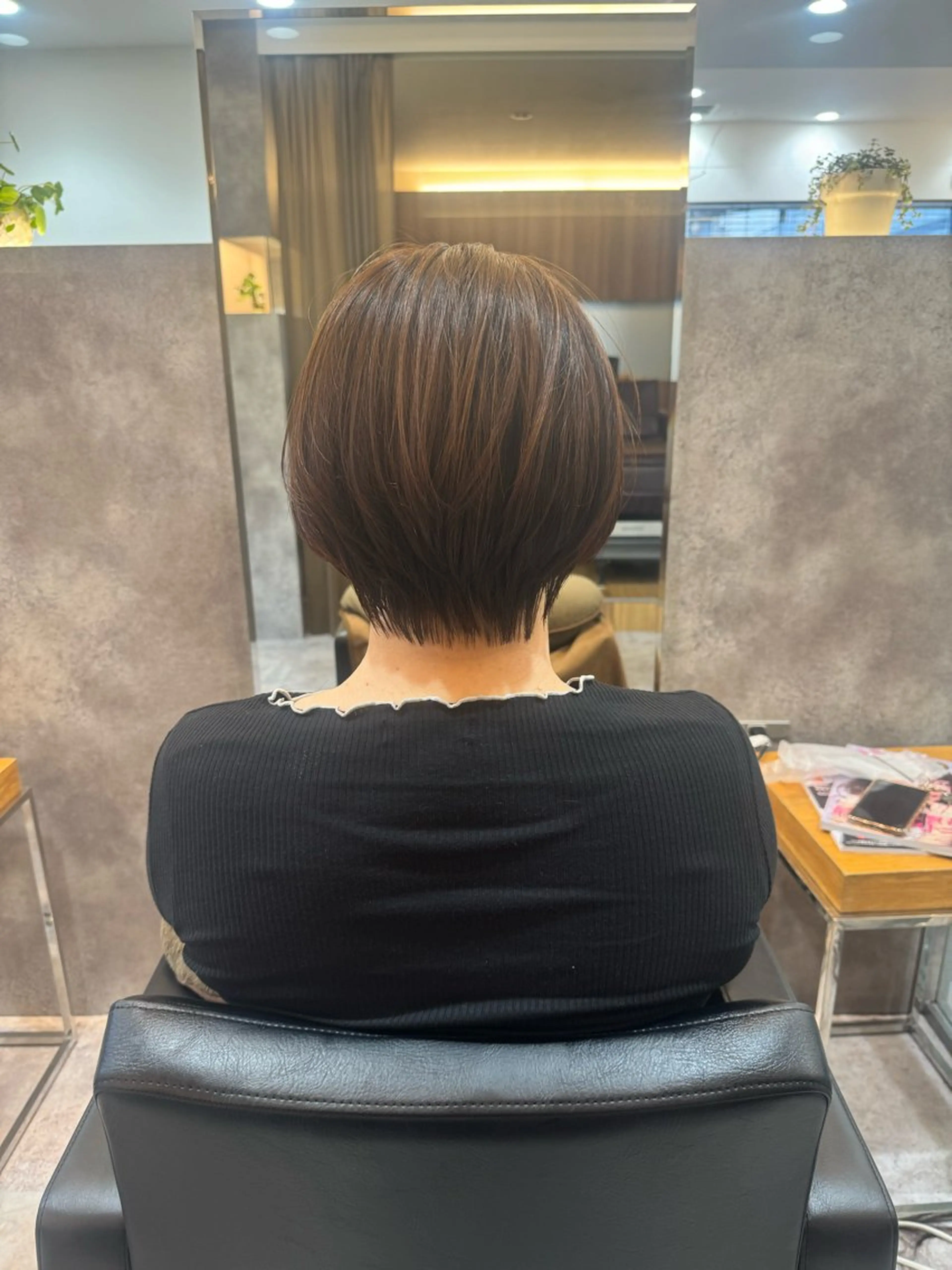 ショート 北川 栞菜のヘアスタイル