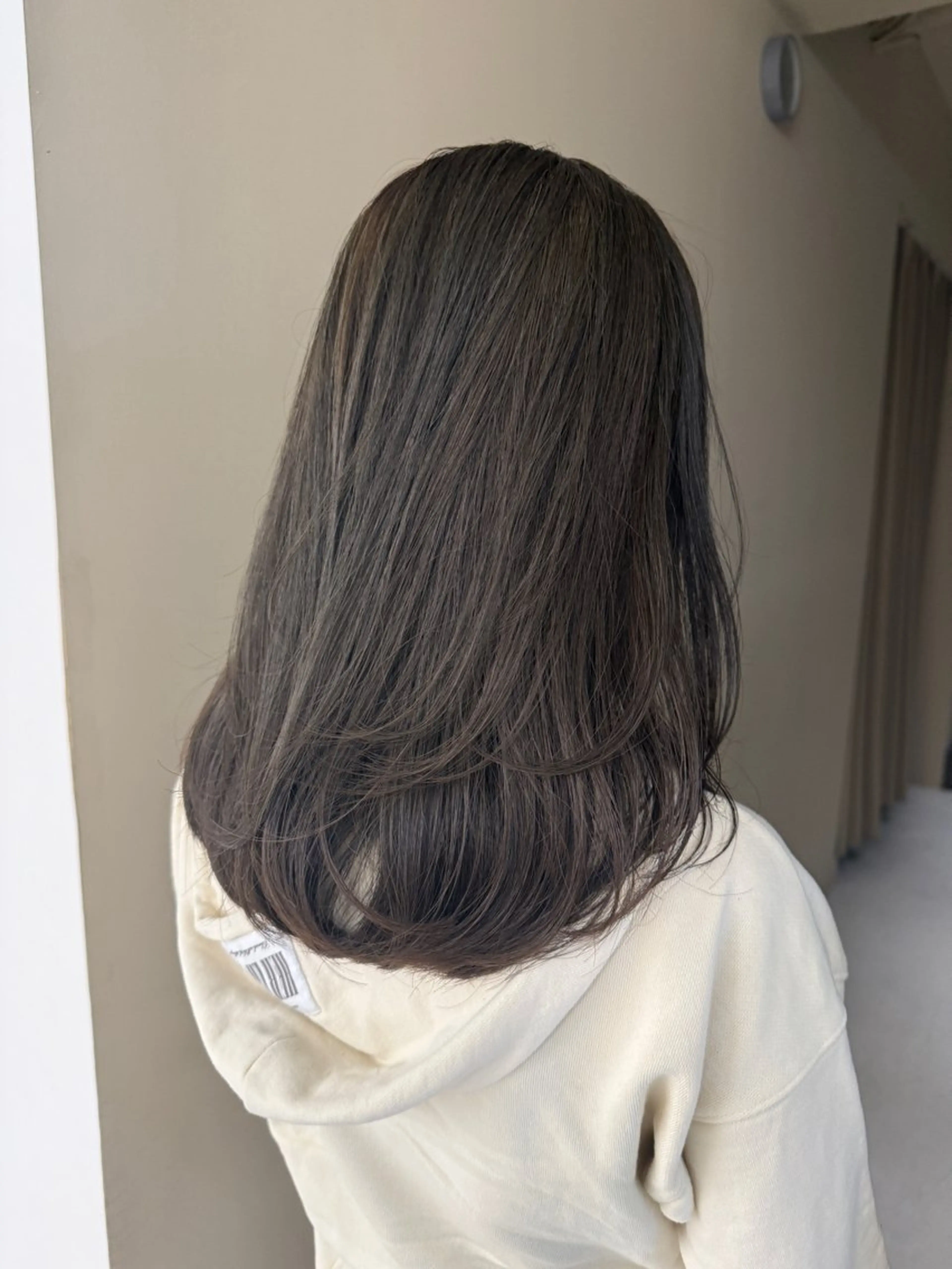 ロング カラー カット ヘアカラー トリートメント 表参道🌿赤み消し カラー/チナツのヘアスタイル
