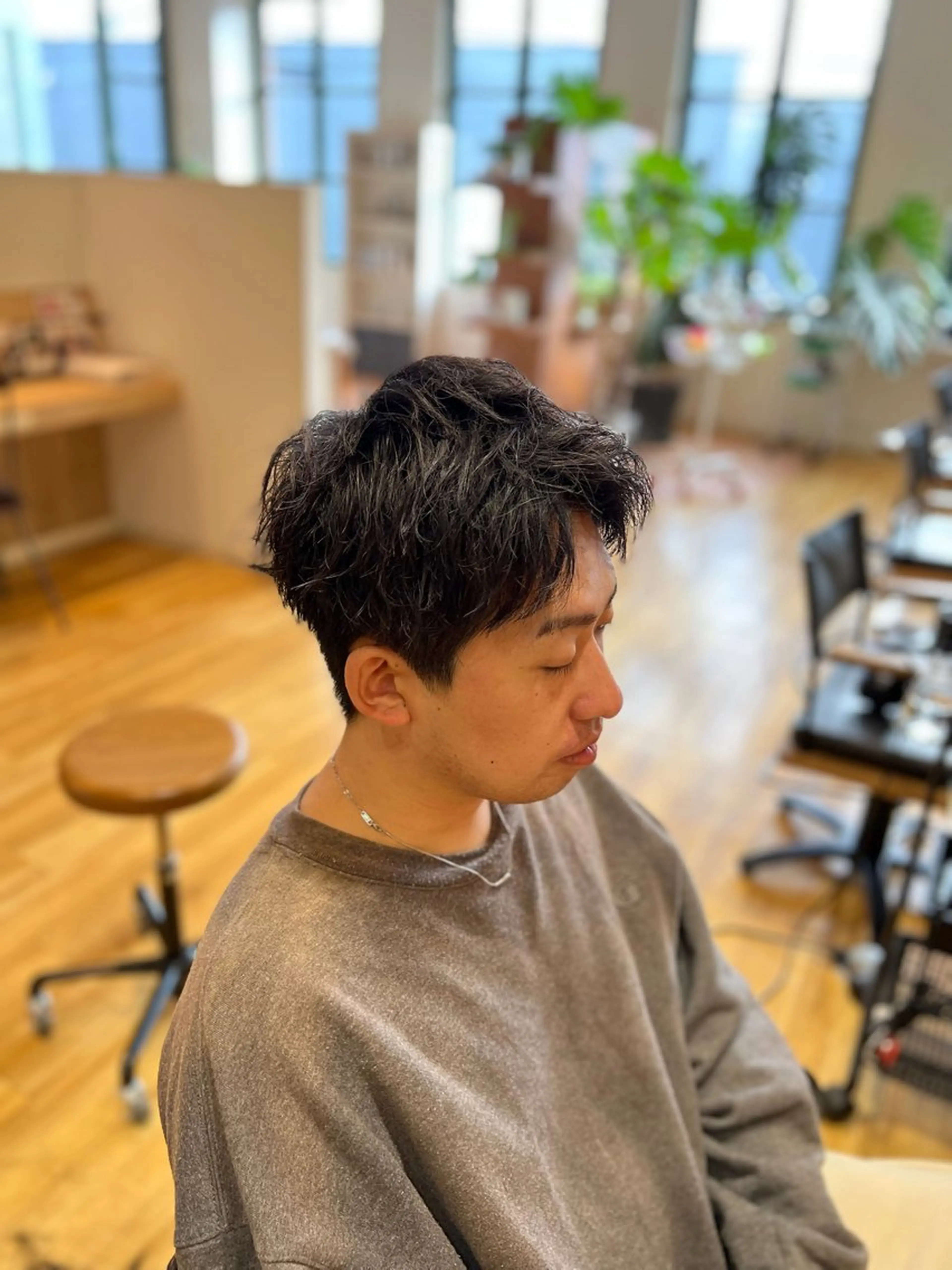 パーマ メンズ カット パーマ Camishi所属・瀬野凌介/メンズ カット/パーマのヘアスタイル